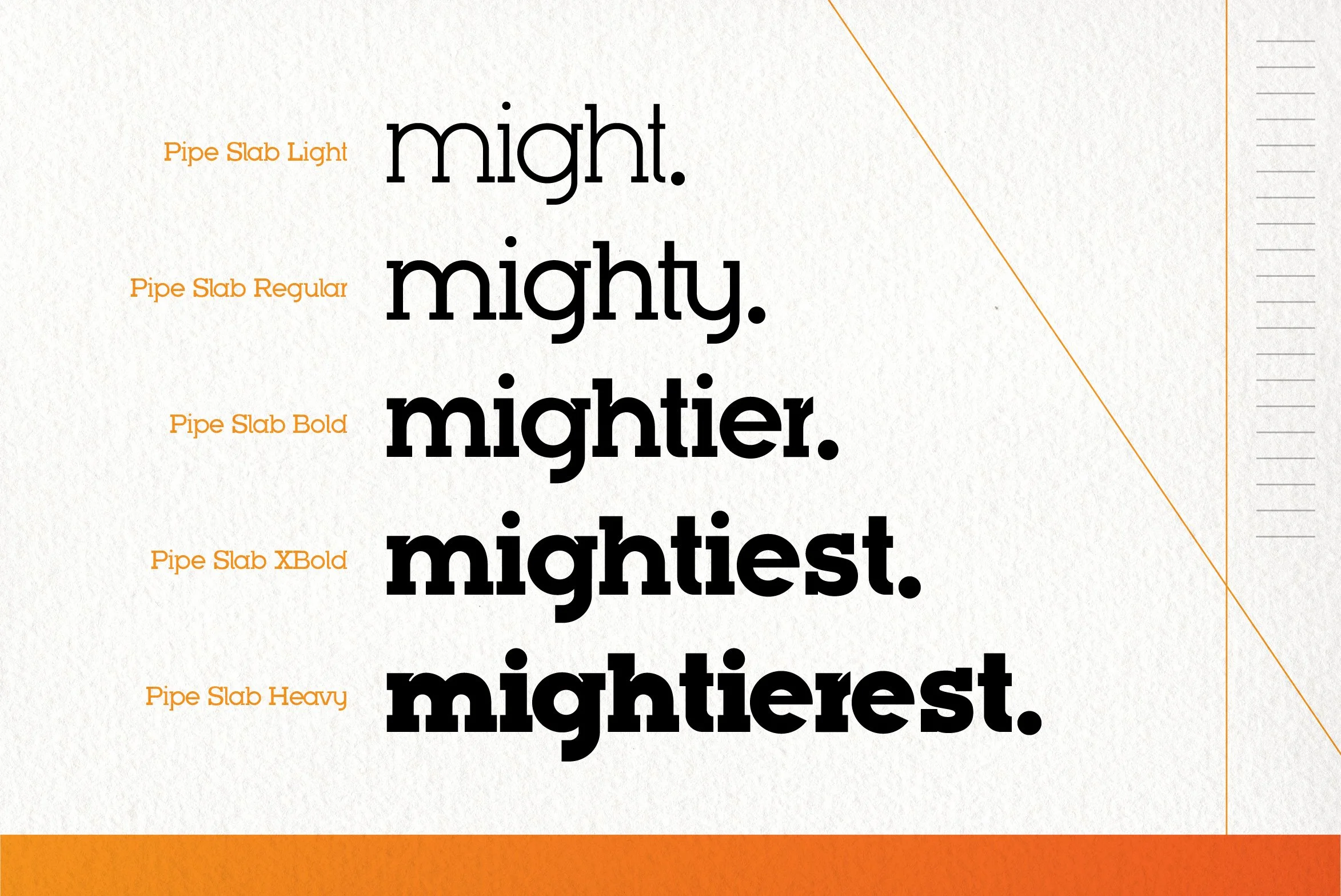 Pipe Slab Serif Font