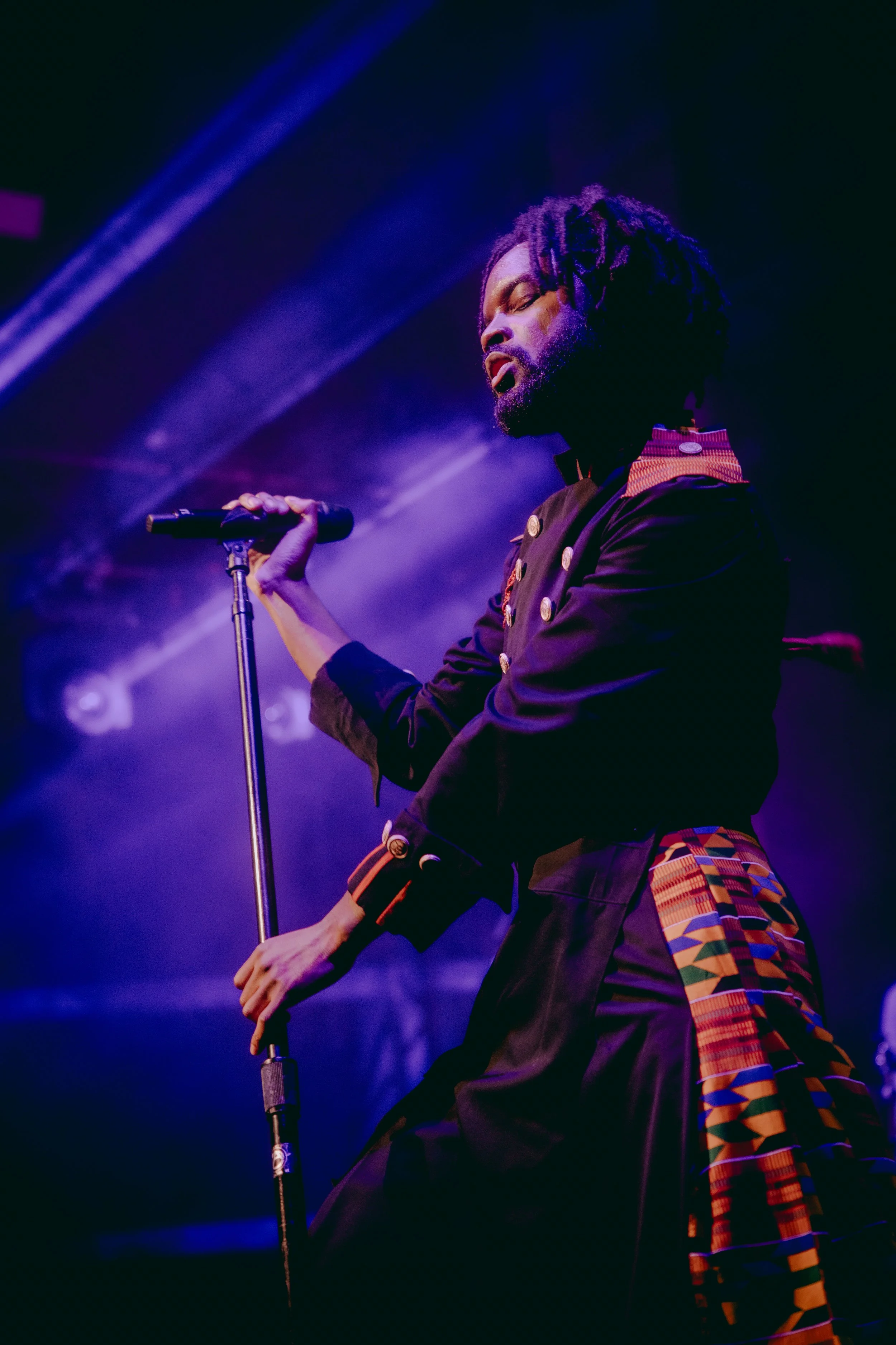 Genesis Owusu (supported by Devaura) at Enmore Theatre