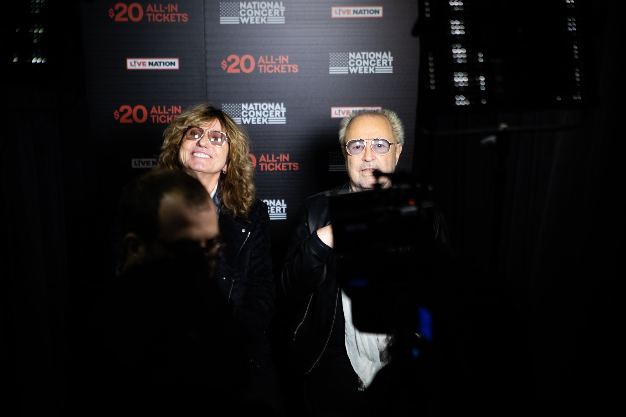 David Coverdale & Mick Jones Live Nation National Concert Week 2018 NYC