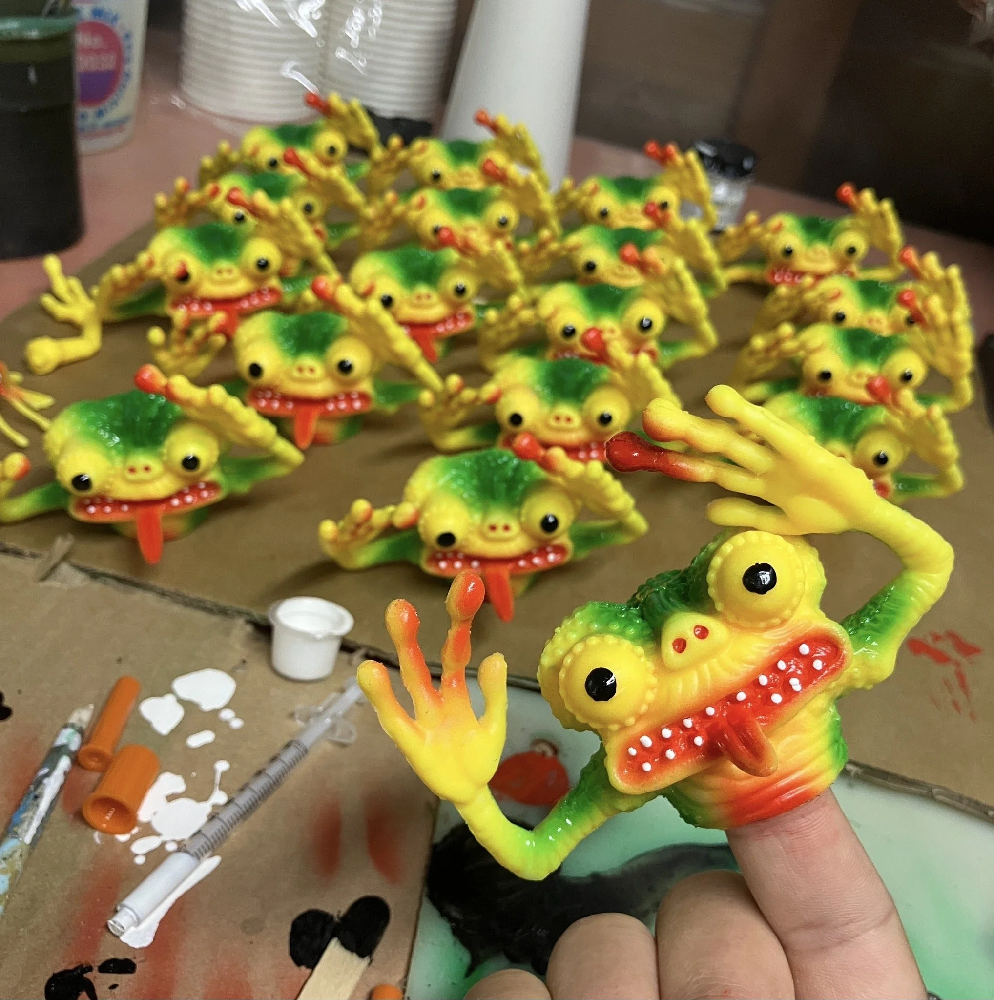 Space Animals Finger Monster