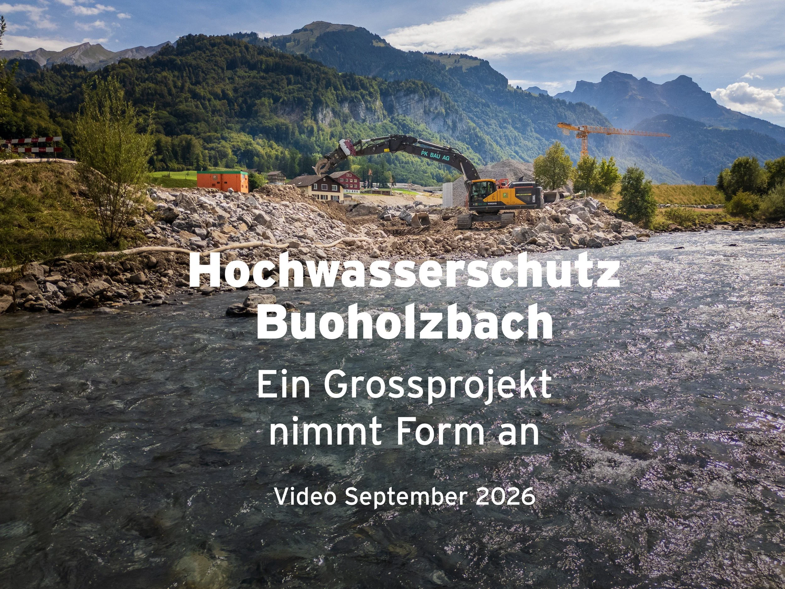 Perspektivenwechsel über dem Buoholzbach