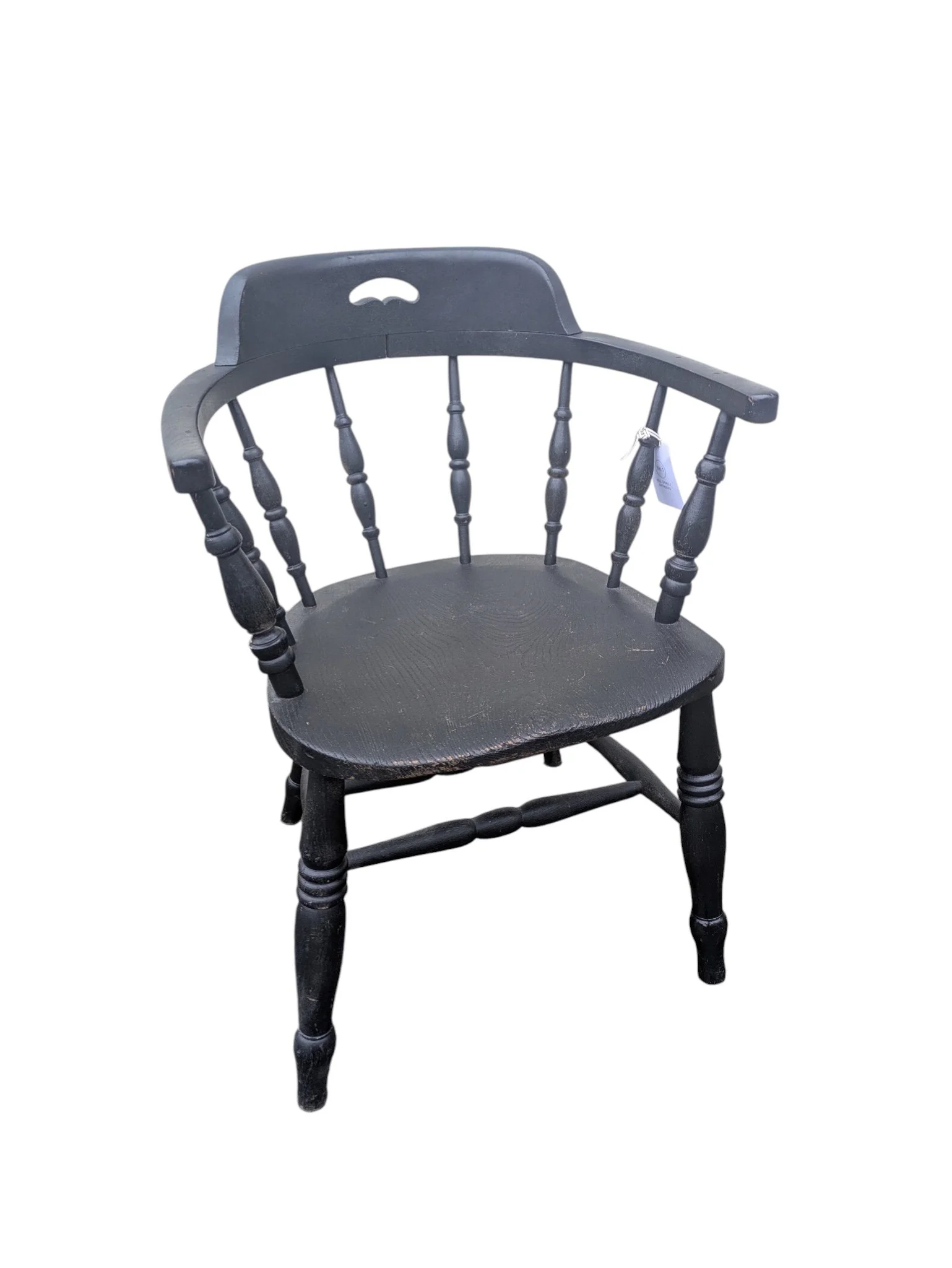 Ebonised Captains Chair2.jpg