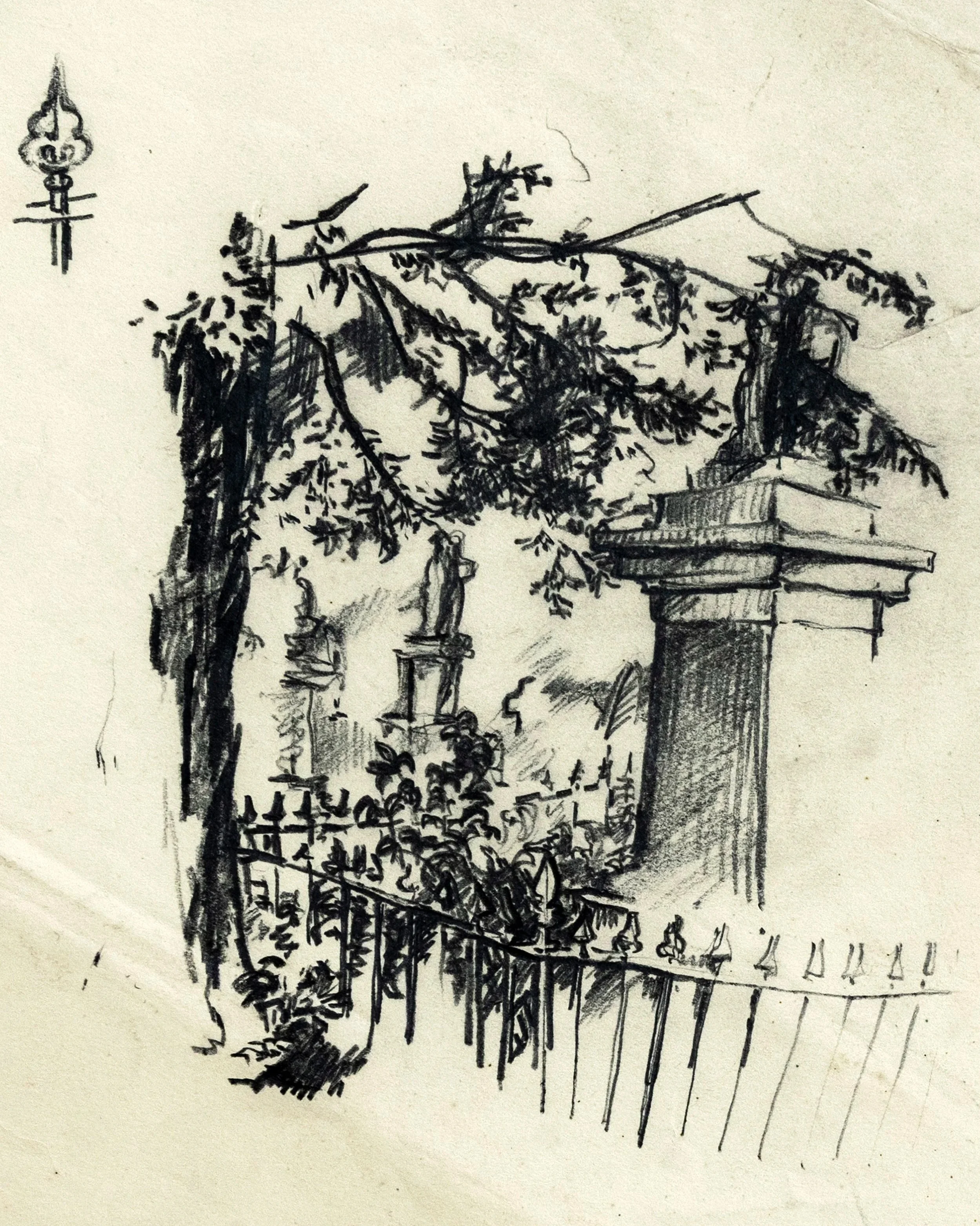 92 : Drawing | "Cemetery"
