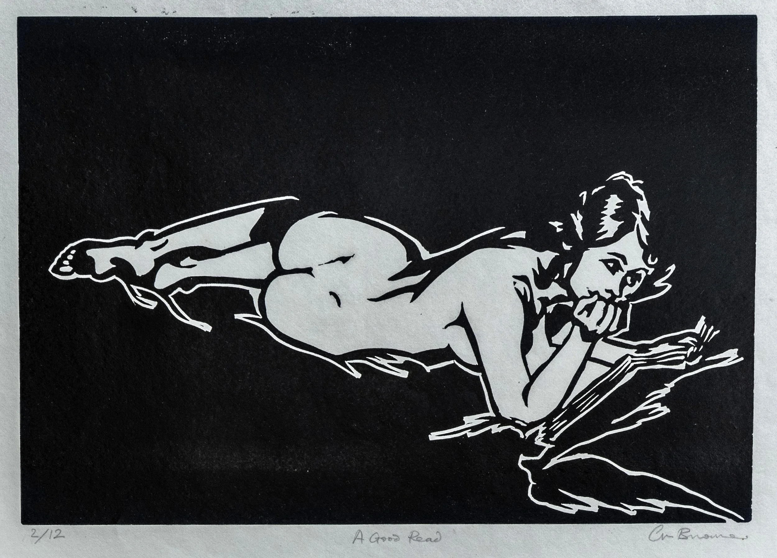50 : Screenprint | "A Good Read"