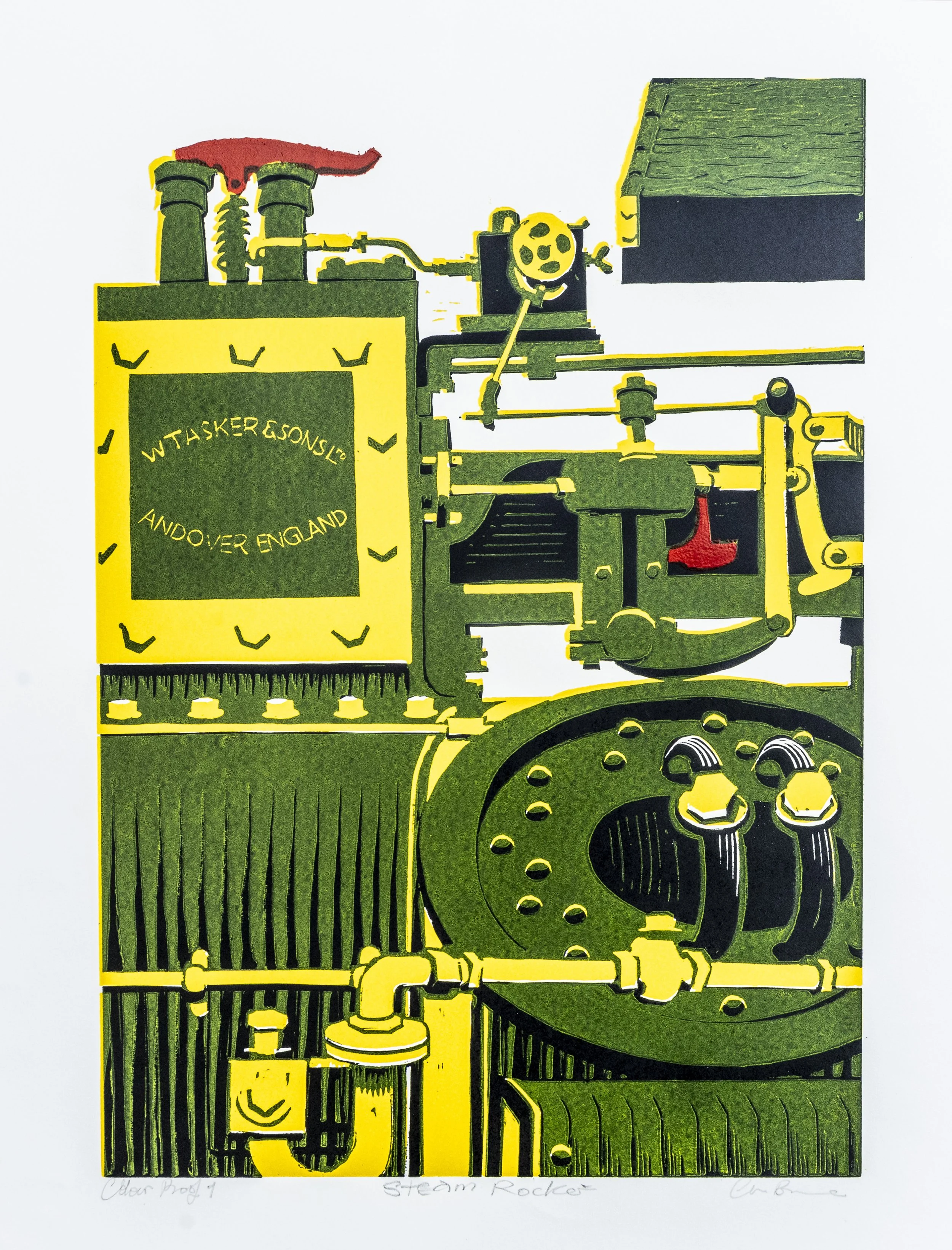 41 : Screenprint | "Steam Rocker"