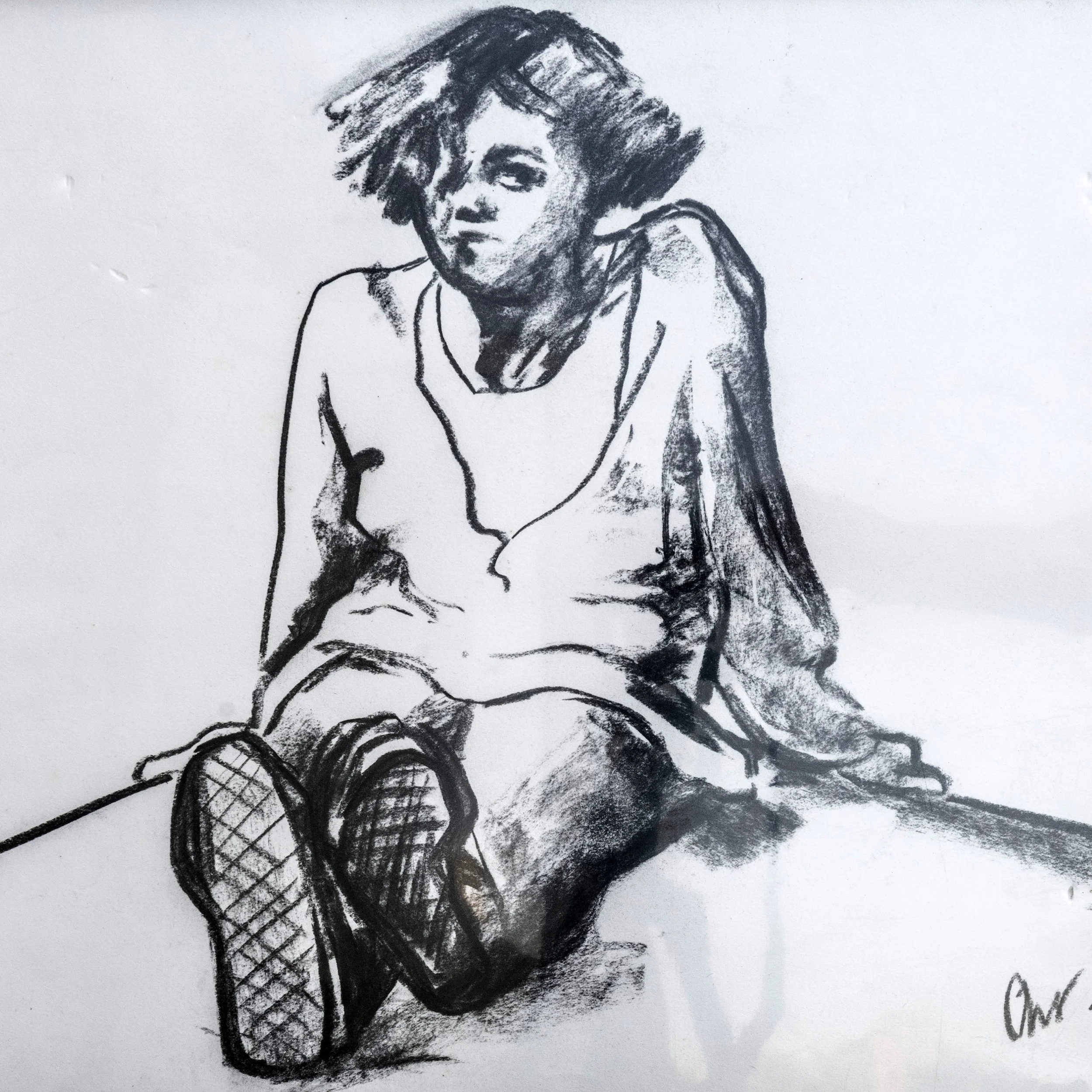 72 : Charcoal Drawing | "Girl"