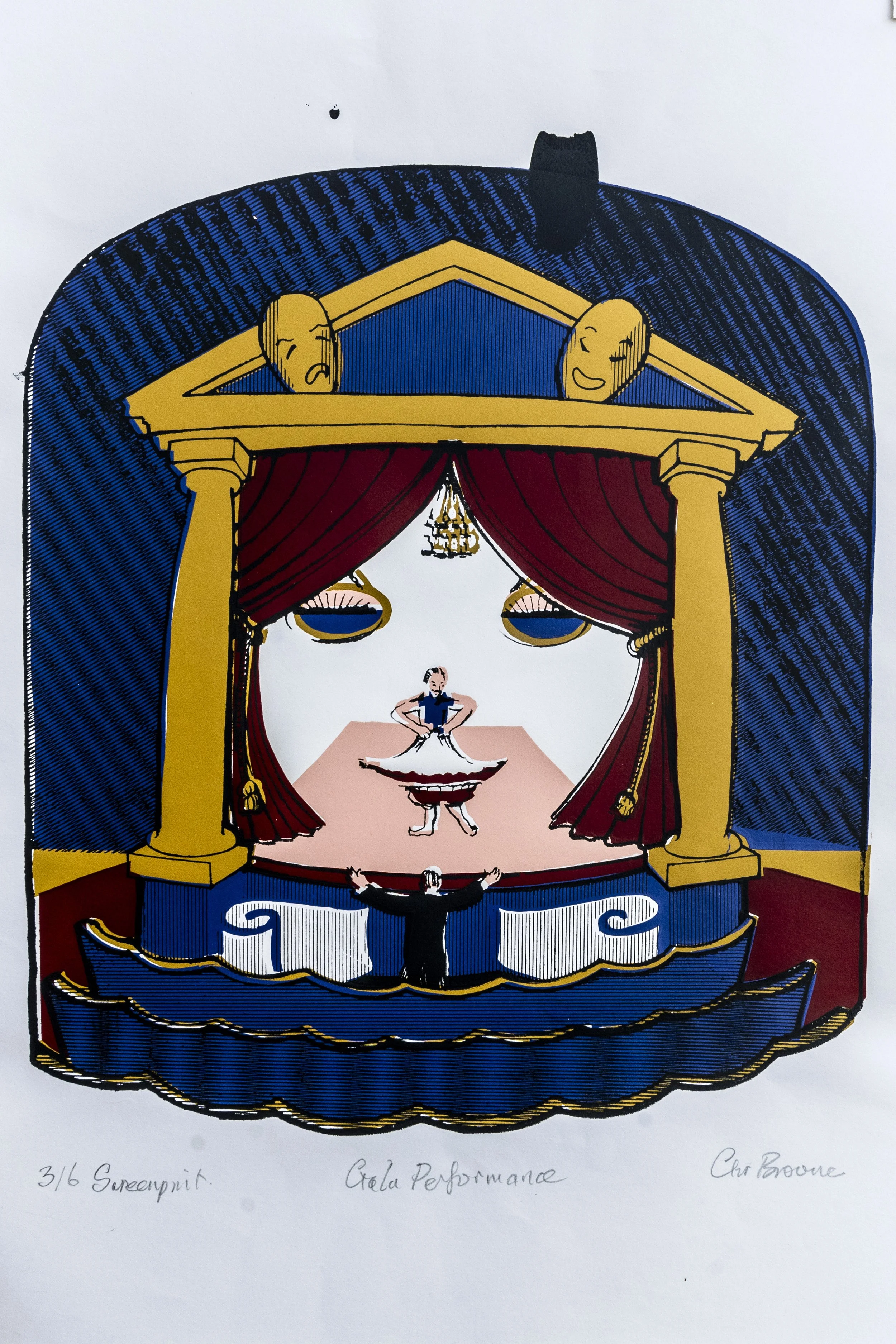 59 : Screenprint | "Gala Performance"