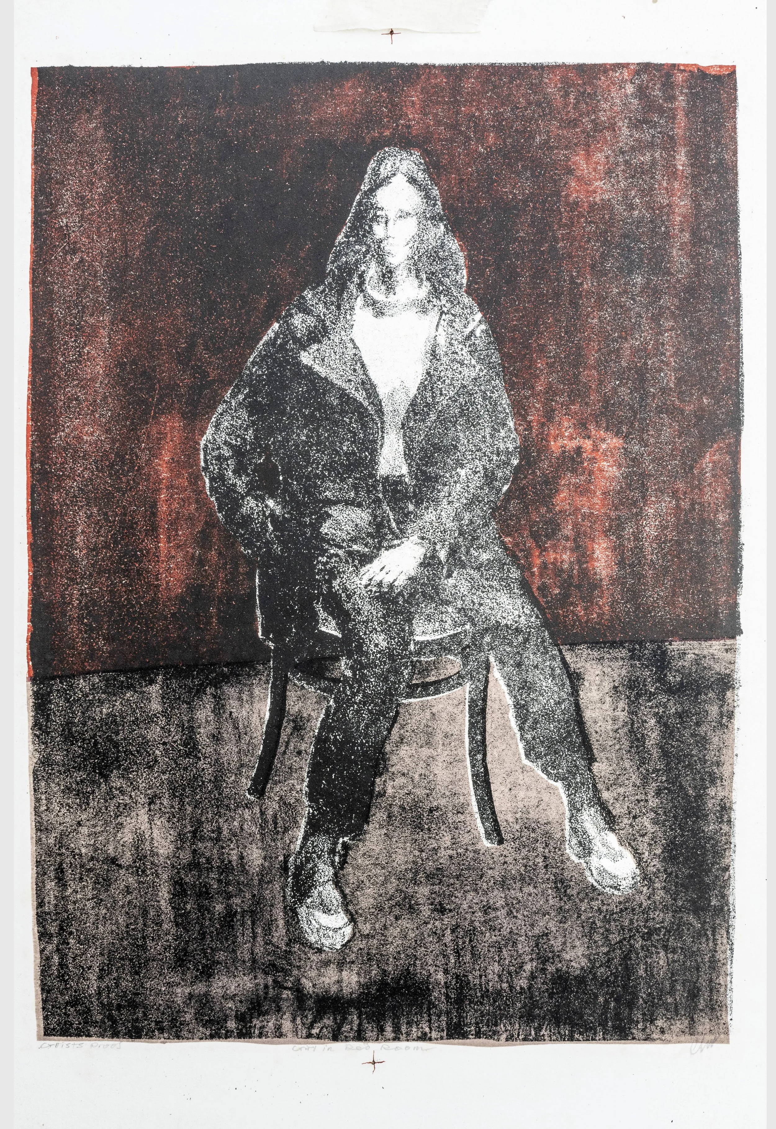 37 : Artist's Proof | "Girl in a Red Room"