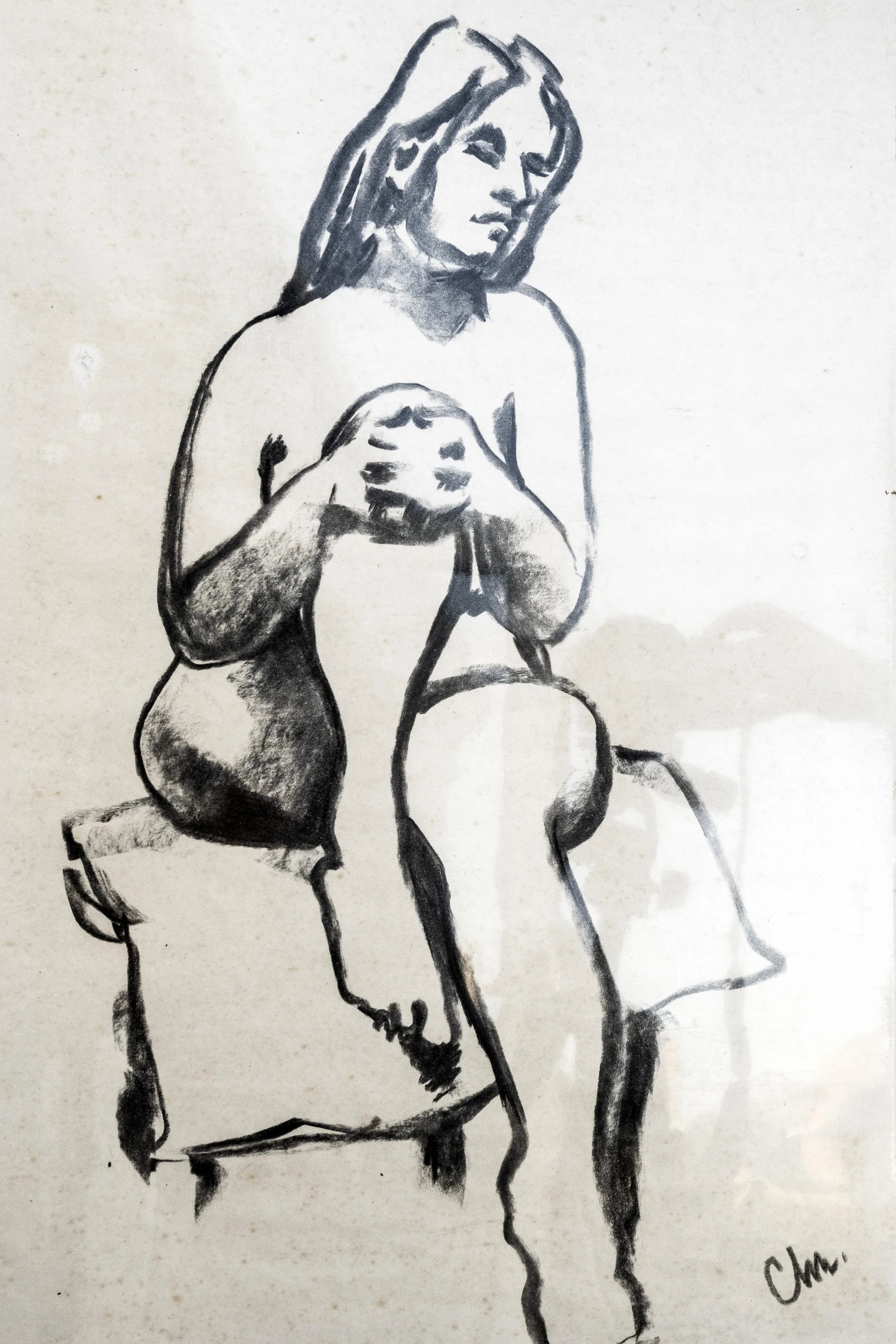 91 : Drawing | "Female Nude"
