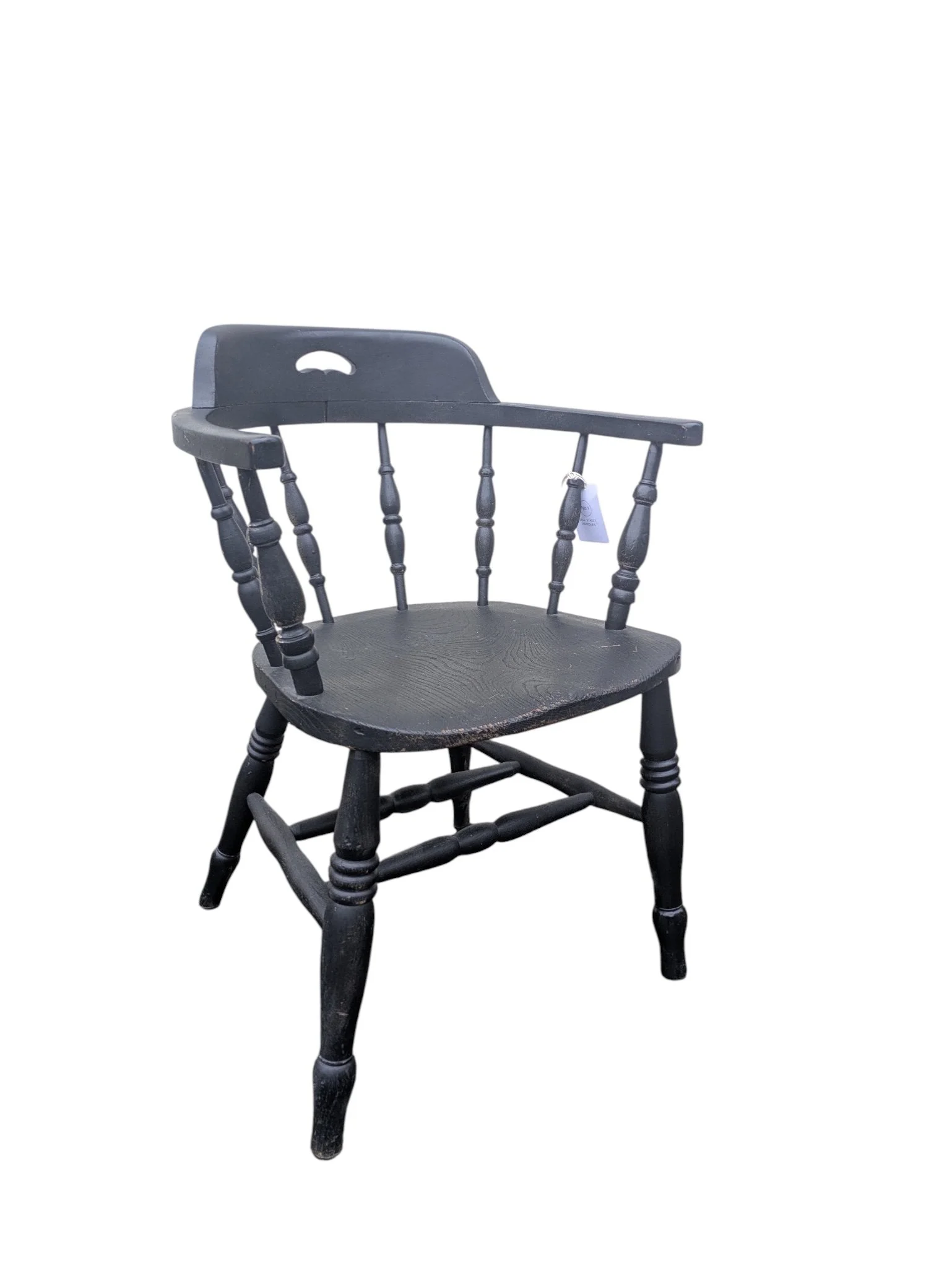 Ebonised Captains Chair.jpg