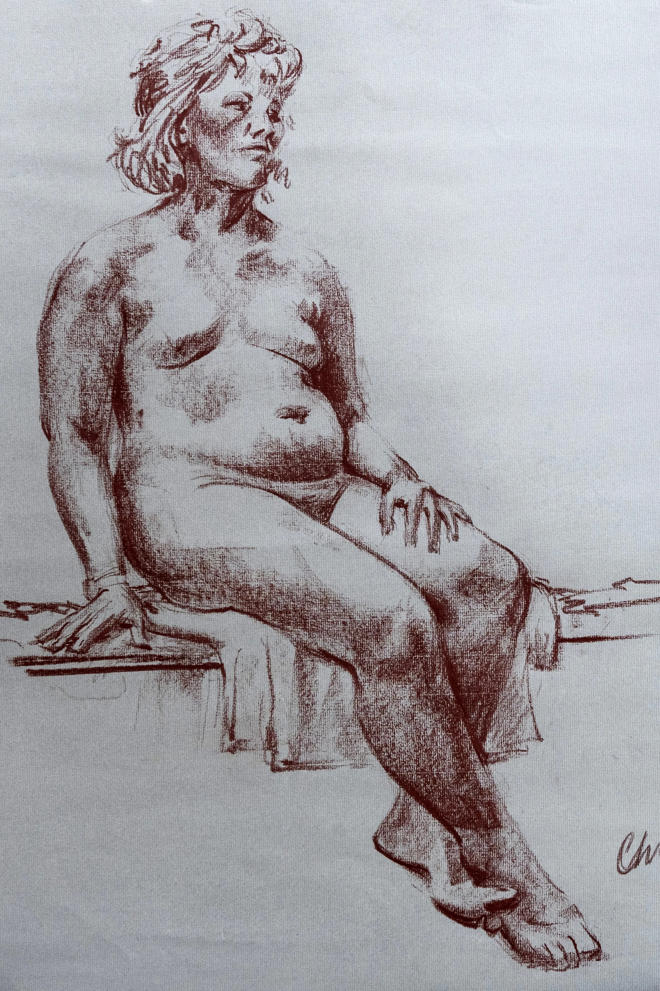 86 : Drawing | "Female Nude"