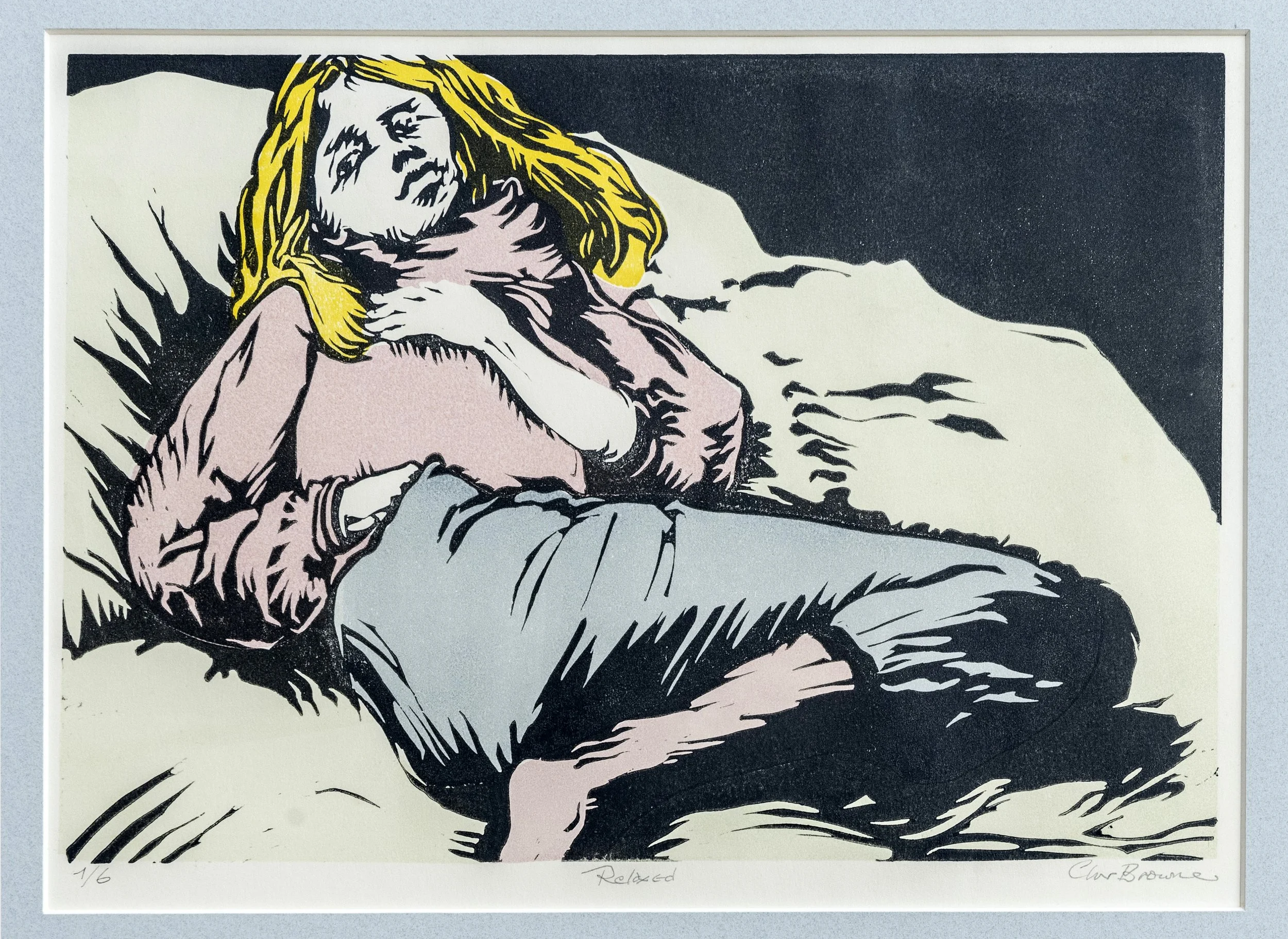 79 : Screenprint | "Relaxed"