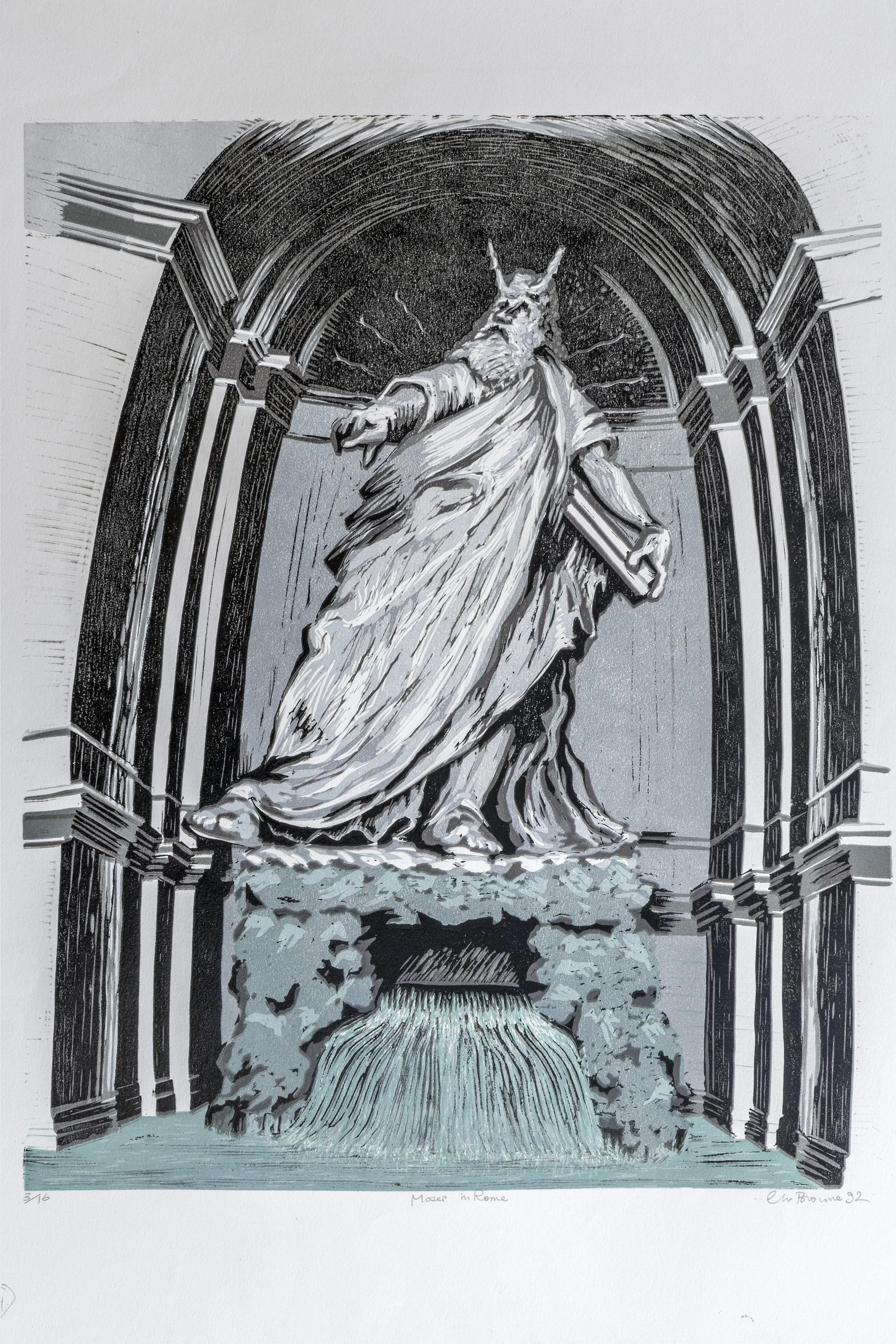 10 : Screenprint | "Moses in Rome"