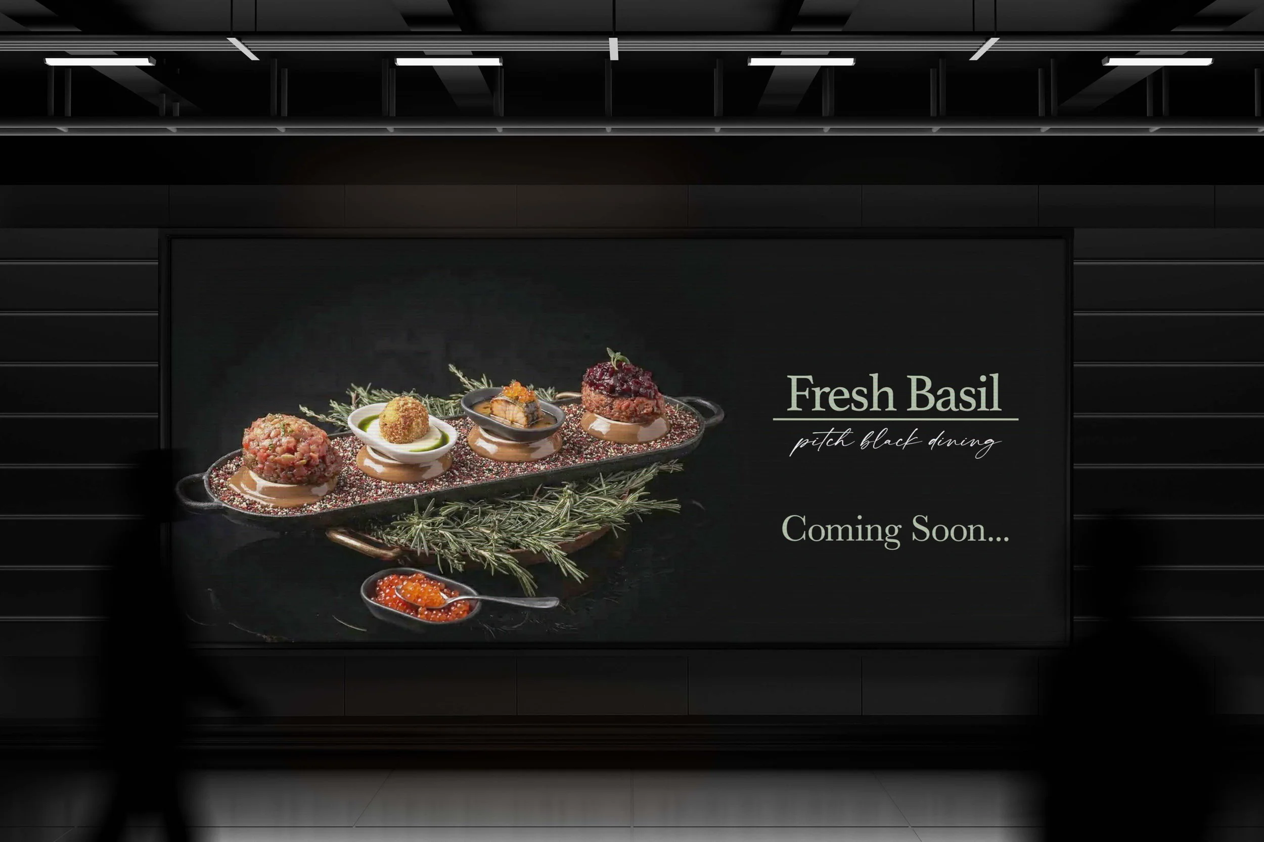 Fresh Basil brand identity — restaurant logo design Brisbane by MA Design Studio