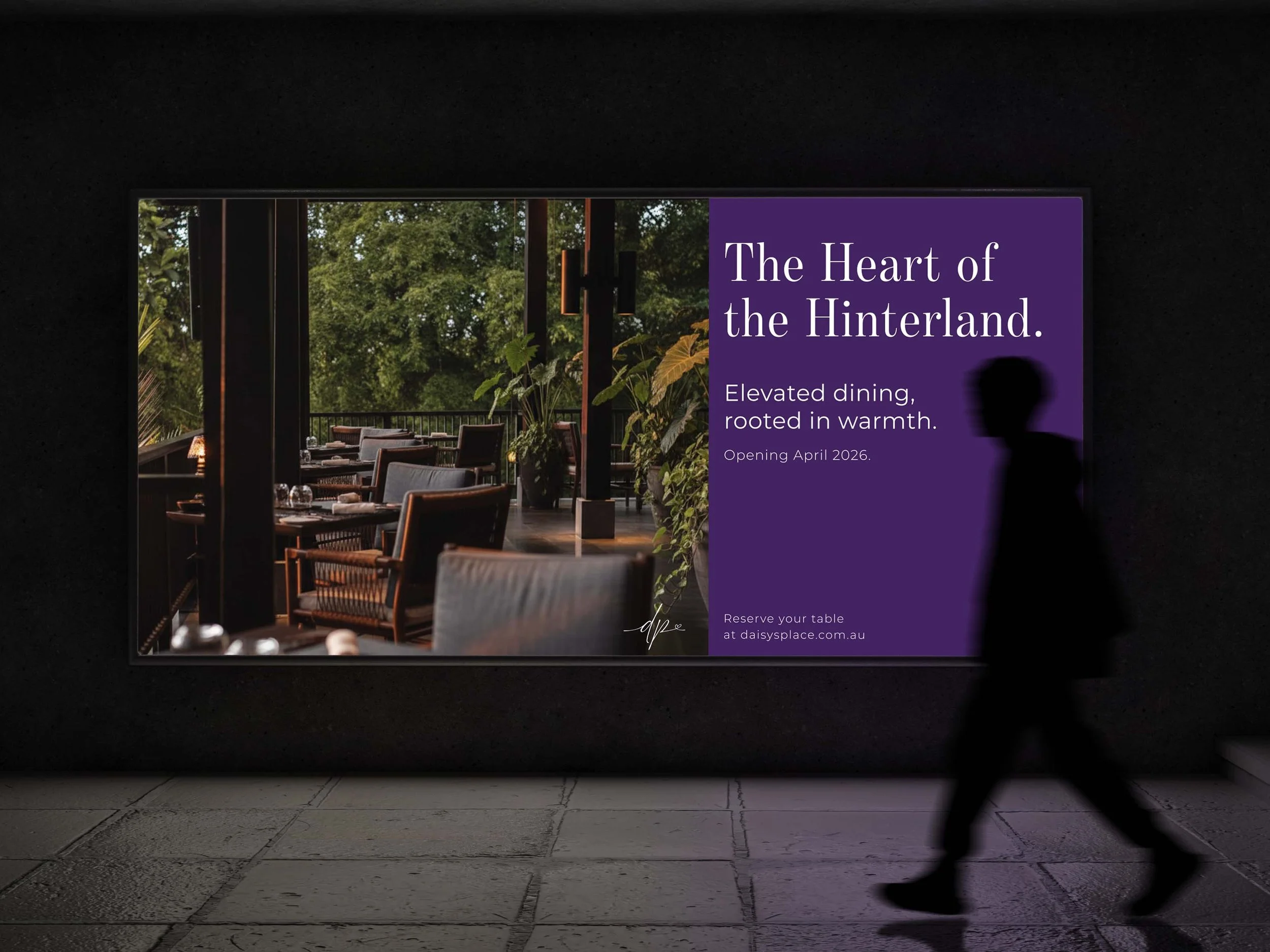 'Daisy's Place brand identity design — logo and visual system by MA Design Studio Brisbane