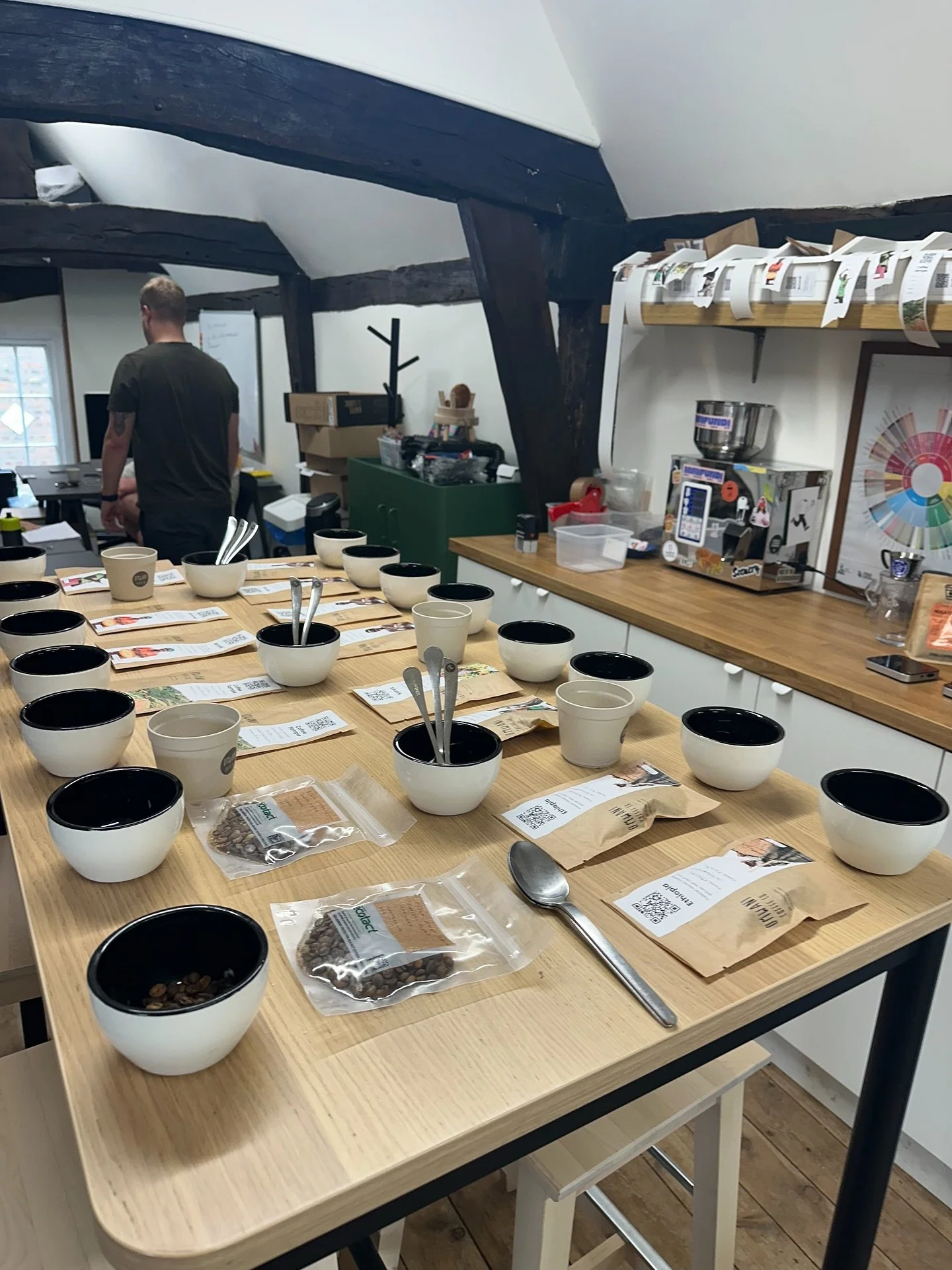 We had a brilliant time last week venturing out to York Shambles to visit our good friends at @omwanicoffee &amp; @greencoffeecollective ☕️

It&rsquo;s always a pleasure connecting with the wider coffee community and of course, cupping some of East A