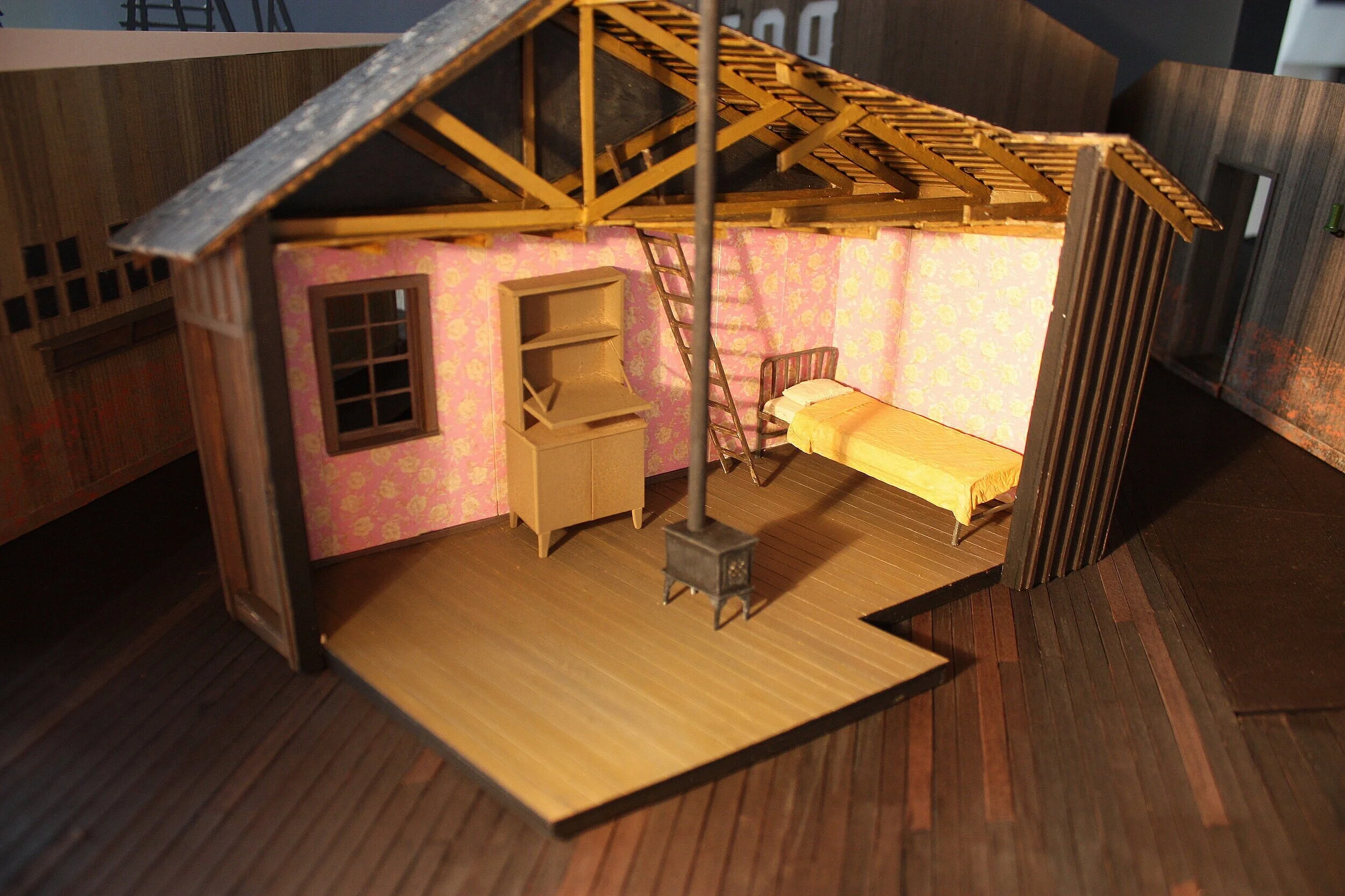 La Fanciulla Del West (Opera North) designed by Giles Cadle