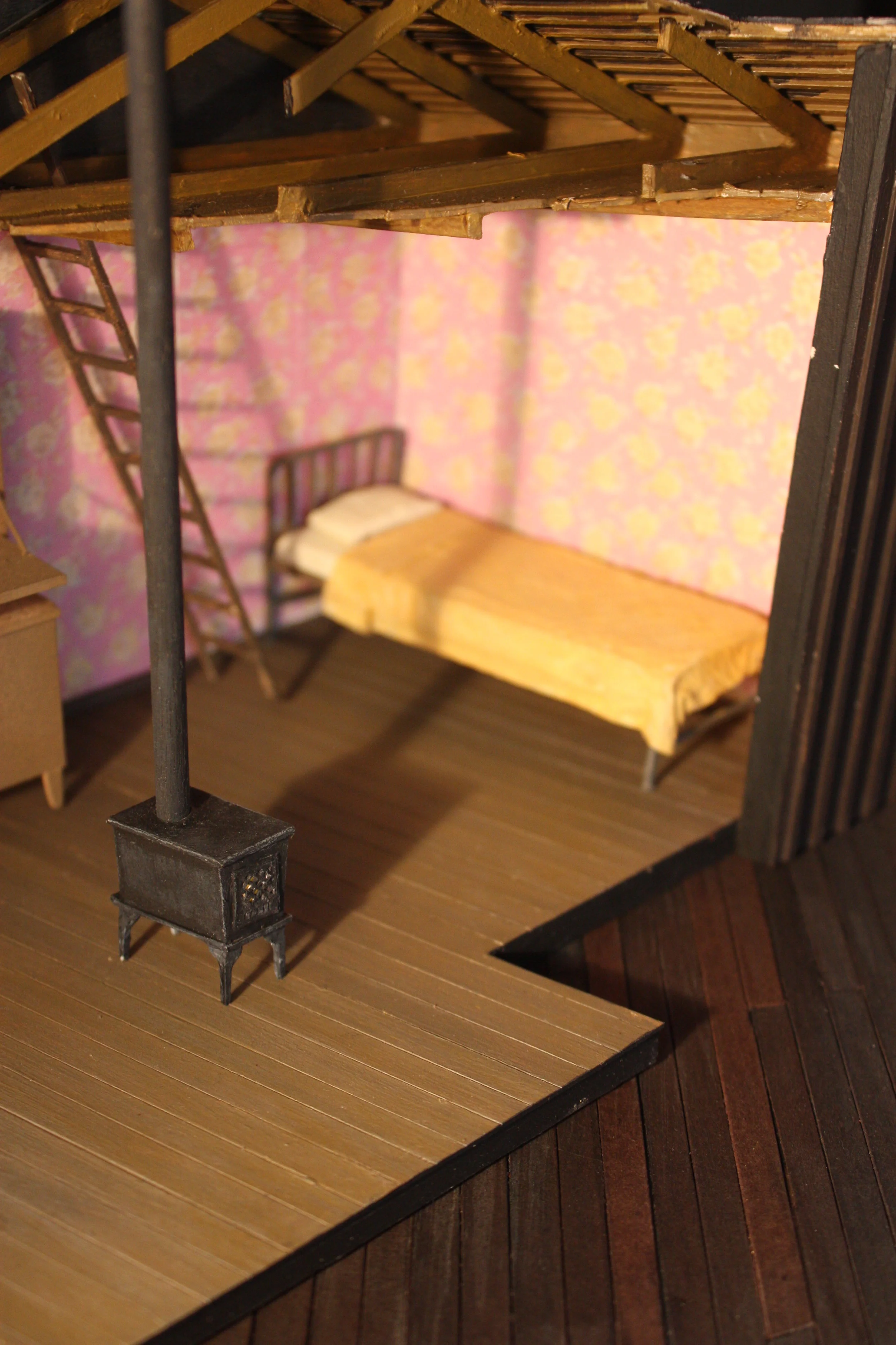 "La Fanciulla Del West" Opera North designed by Giles Cadle