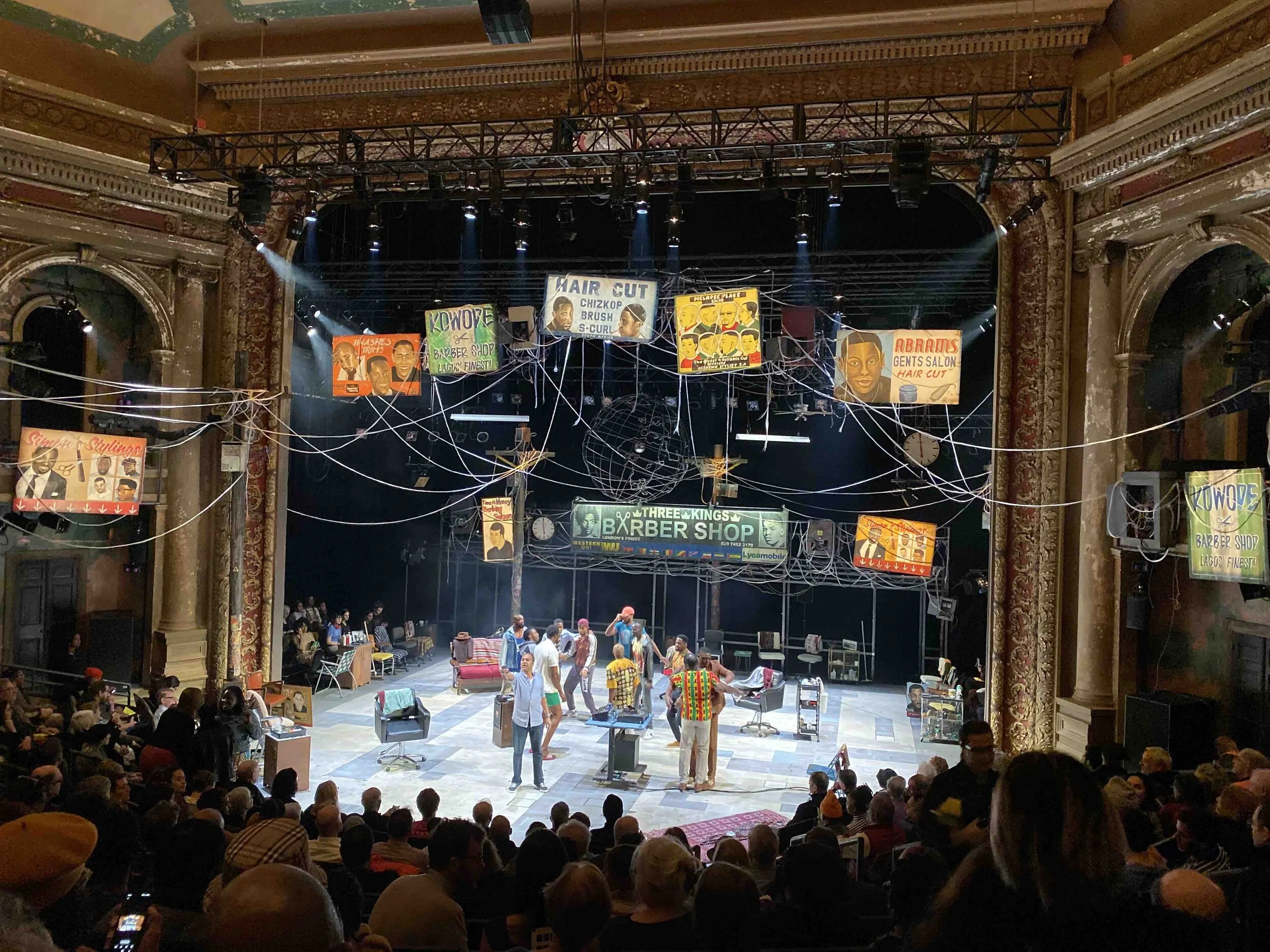 Pre-Show shot at Brooklyn Academy of Music. 