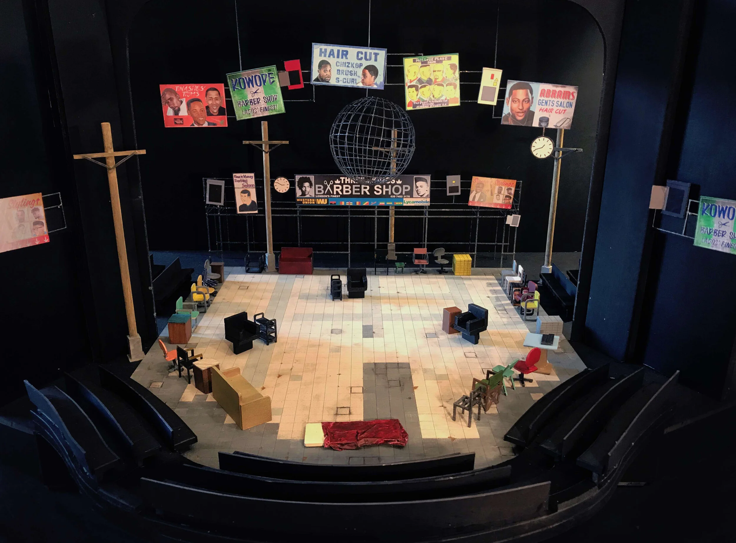 Scale Model for Brooklyn Academy of Music; New York at 1:25.