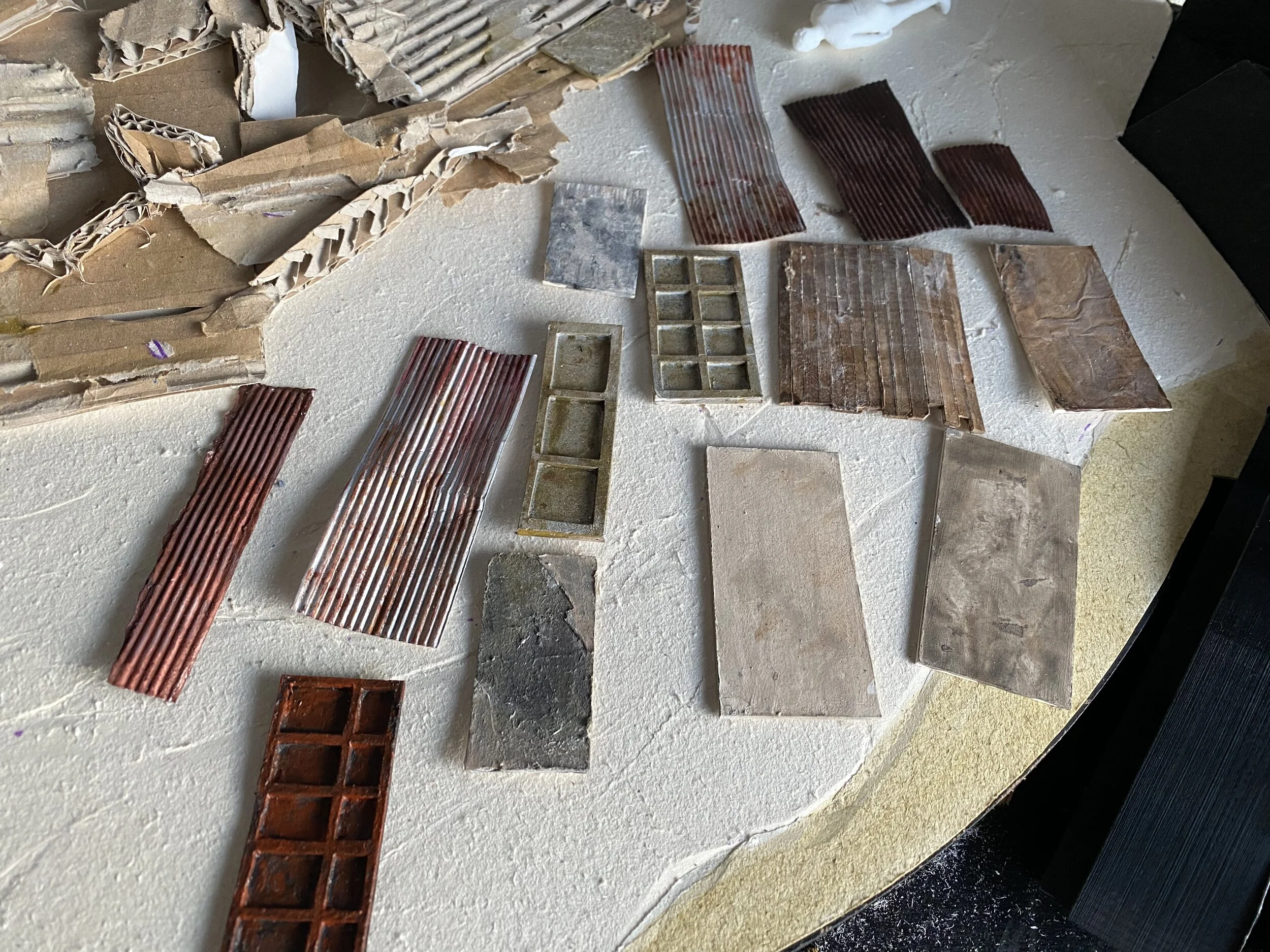 "Paradise" National Theatre; Olivier Stage designed by Rae Smith. 1:25 Scale.