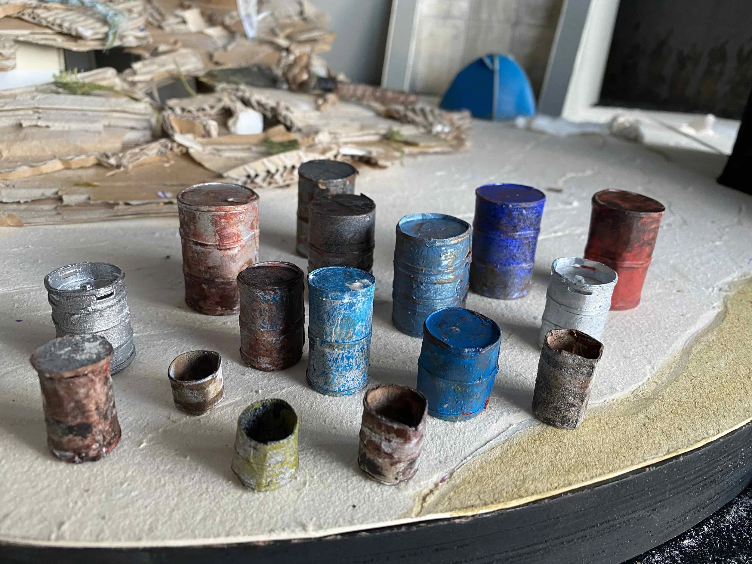 "Paradise" National Theatre; Olivier Stage designed by Rae Smith. 1:25 Scale.