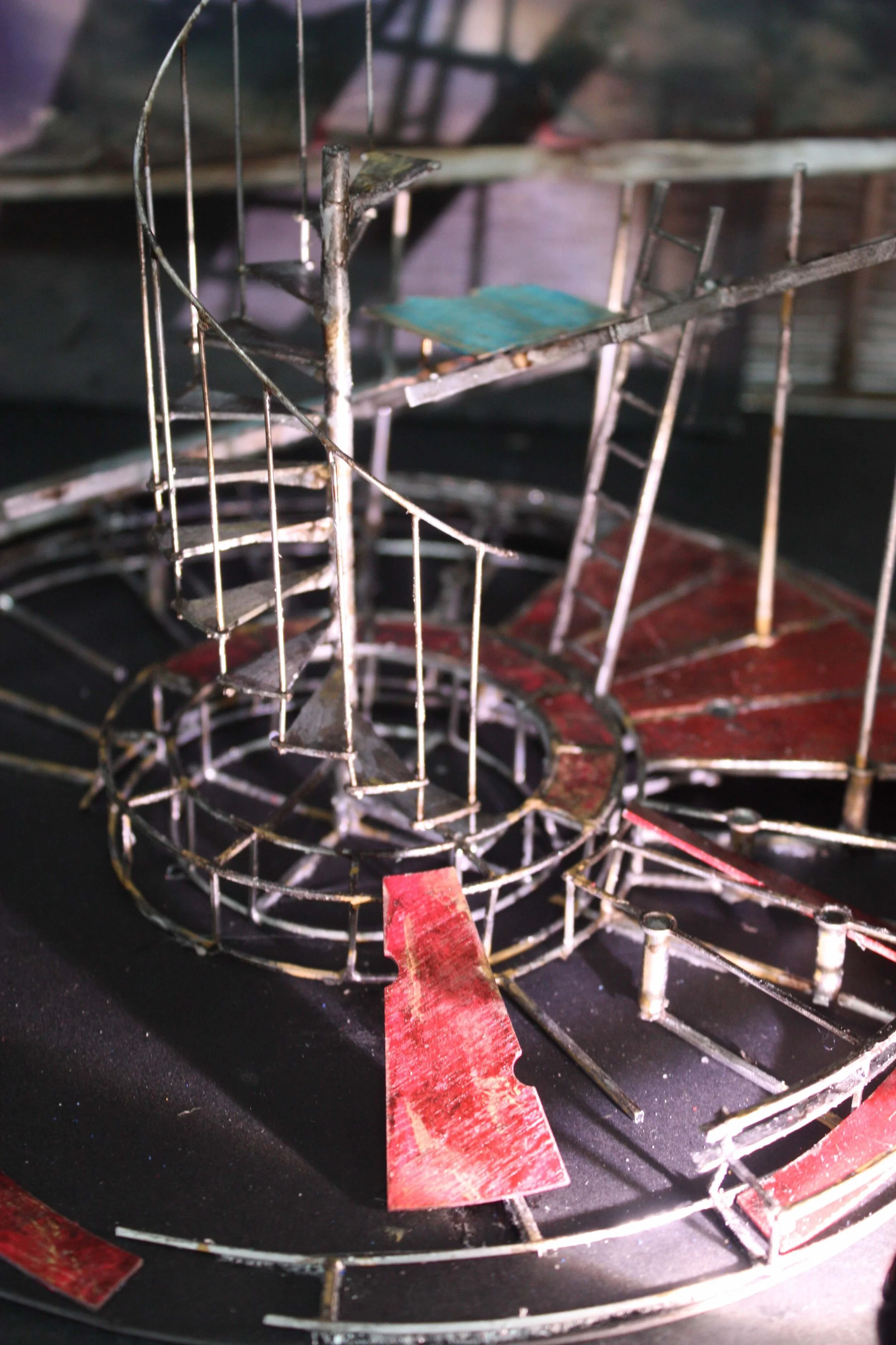 "La Boheme" Malmo Opera designed by Leslie Travers. 1:25 Scale.