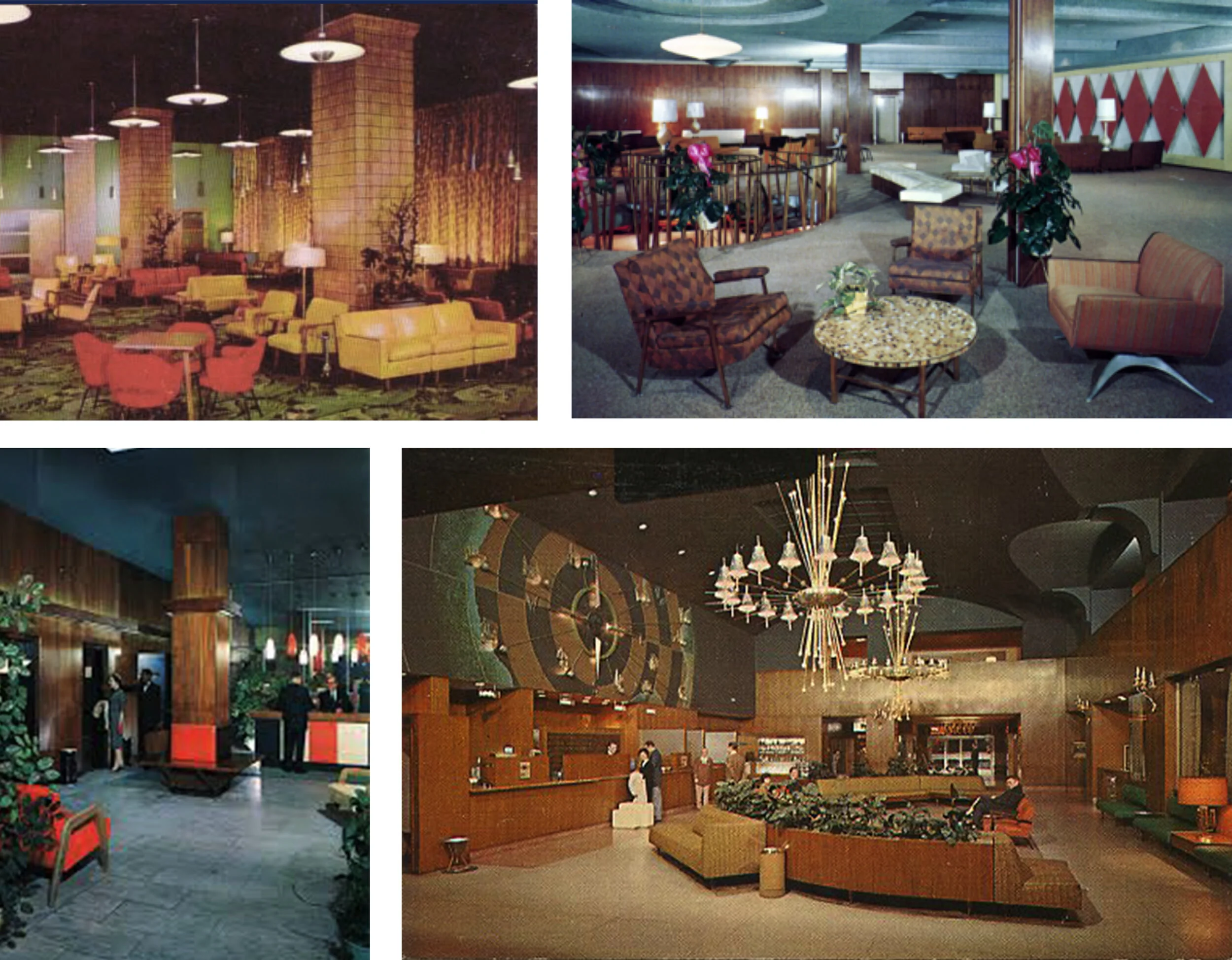 Research: 1960s hotel lobbys.