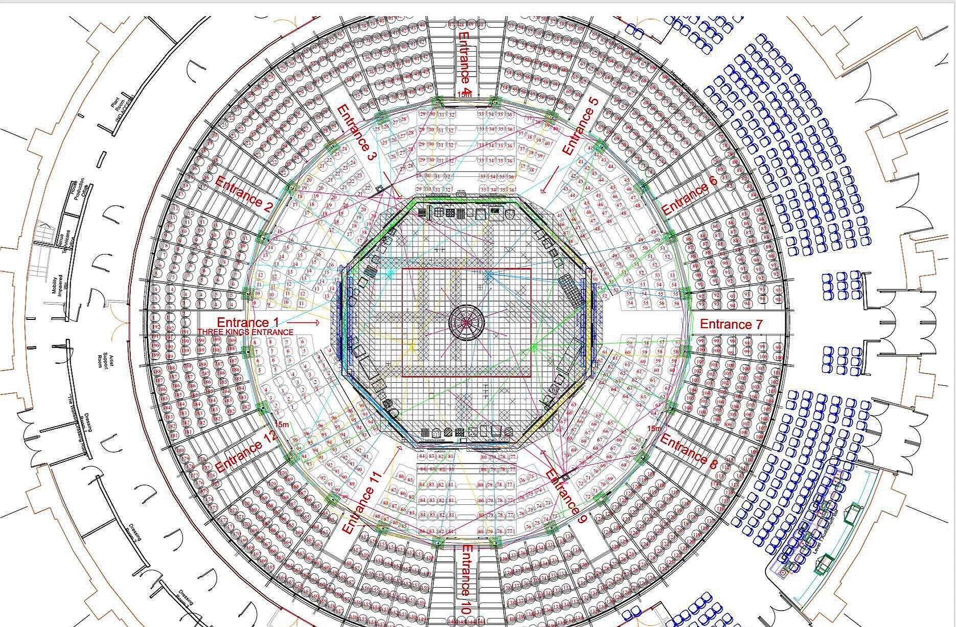 Groundplan for Roundhouse.