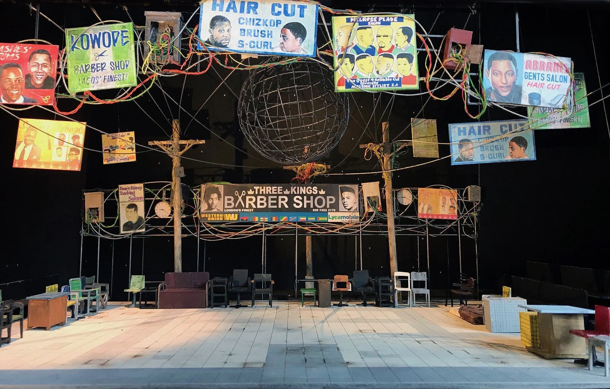 Scale model for american tour design at 1:25.