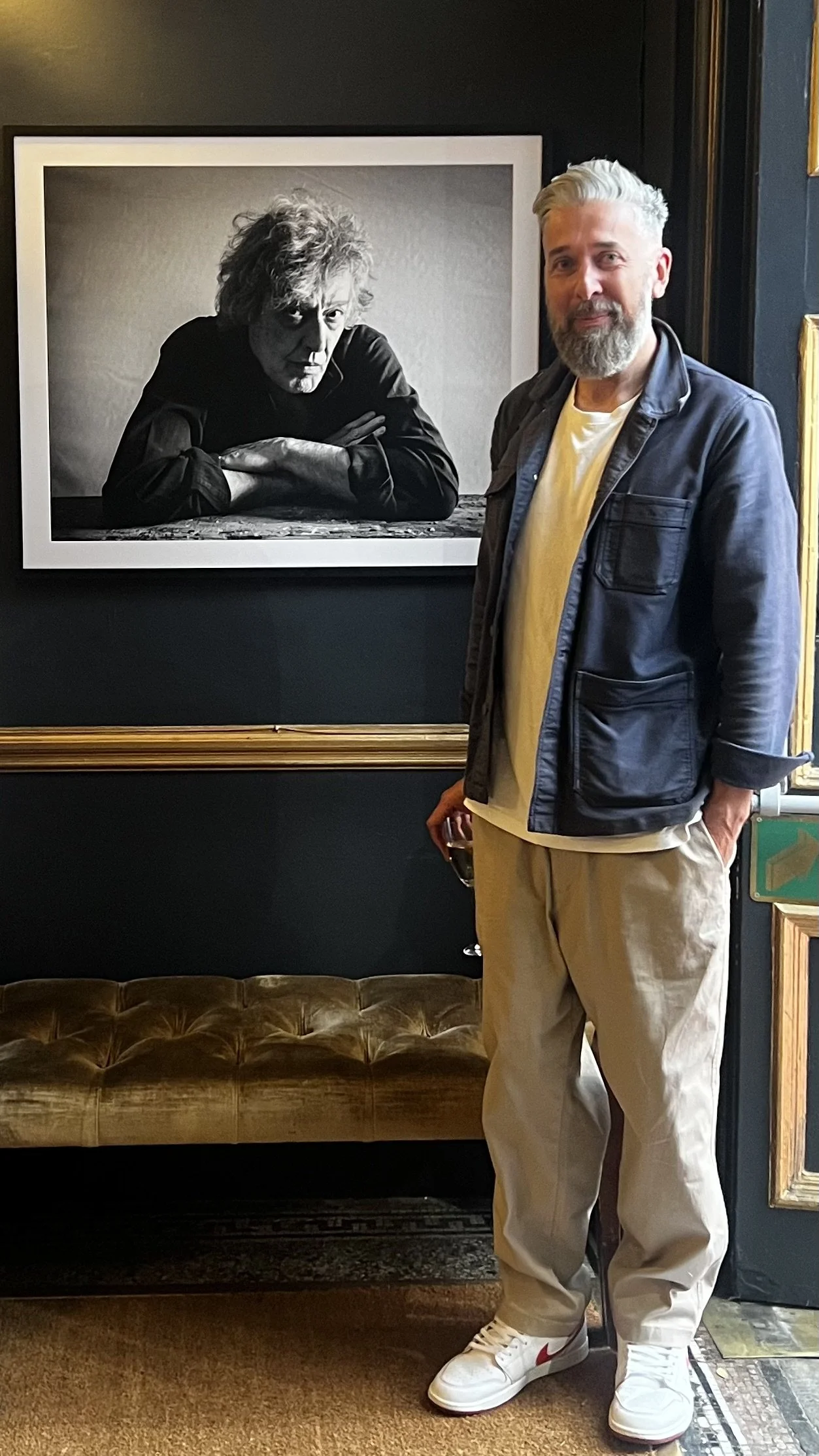 Tom Stoppard Theatre Opening &amp; Portrait