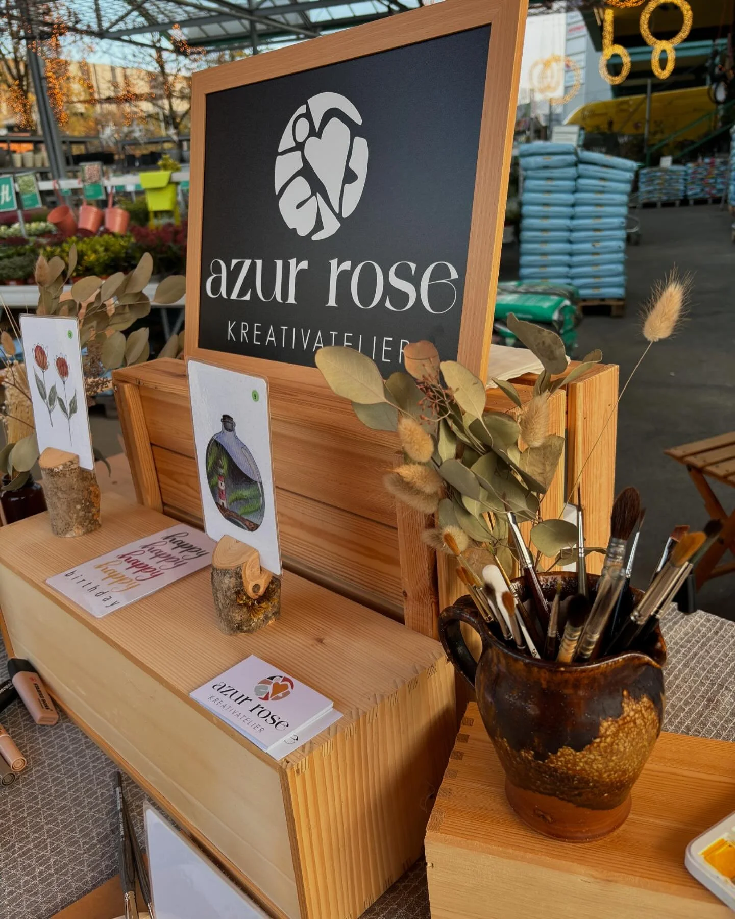 Wiehnachtsmarkt bim @hauenstein_gartencenter_winti 

#weihnachtsmarkt #kreativeshandwerk #atelier #kreativatelier #kreativeauszeit #azurrose