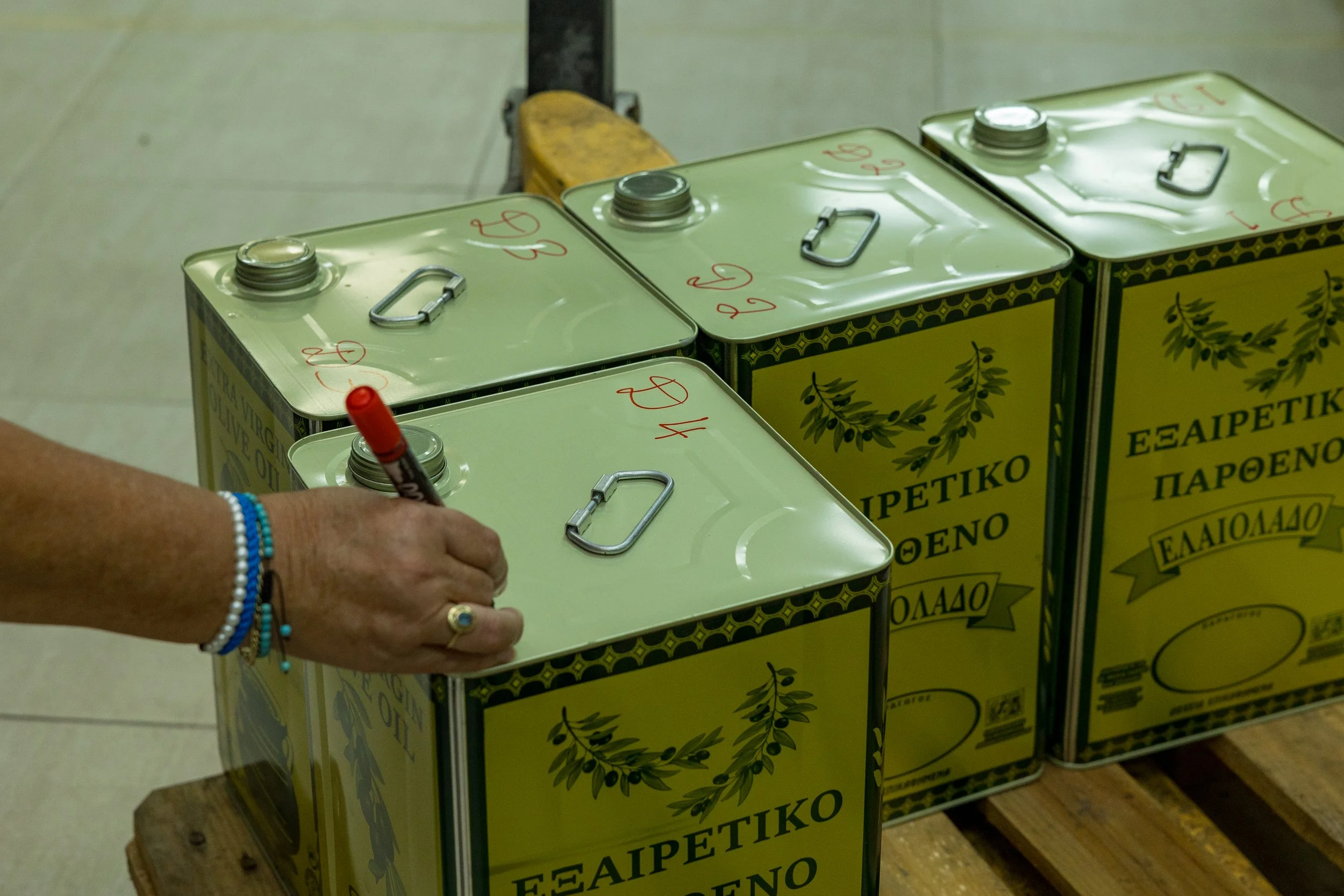 Demetra Kontoulis Bouras Kontoulis Family Olive Oil Westchester County NY farmers market 