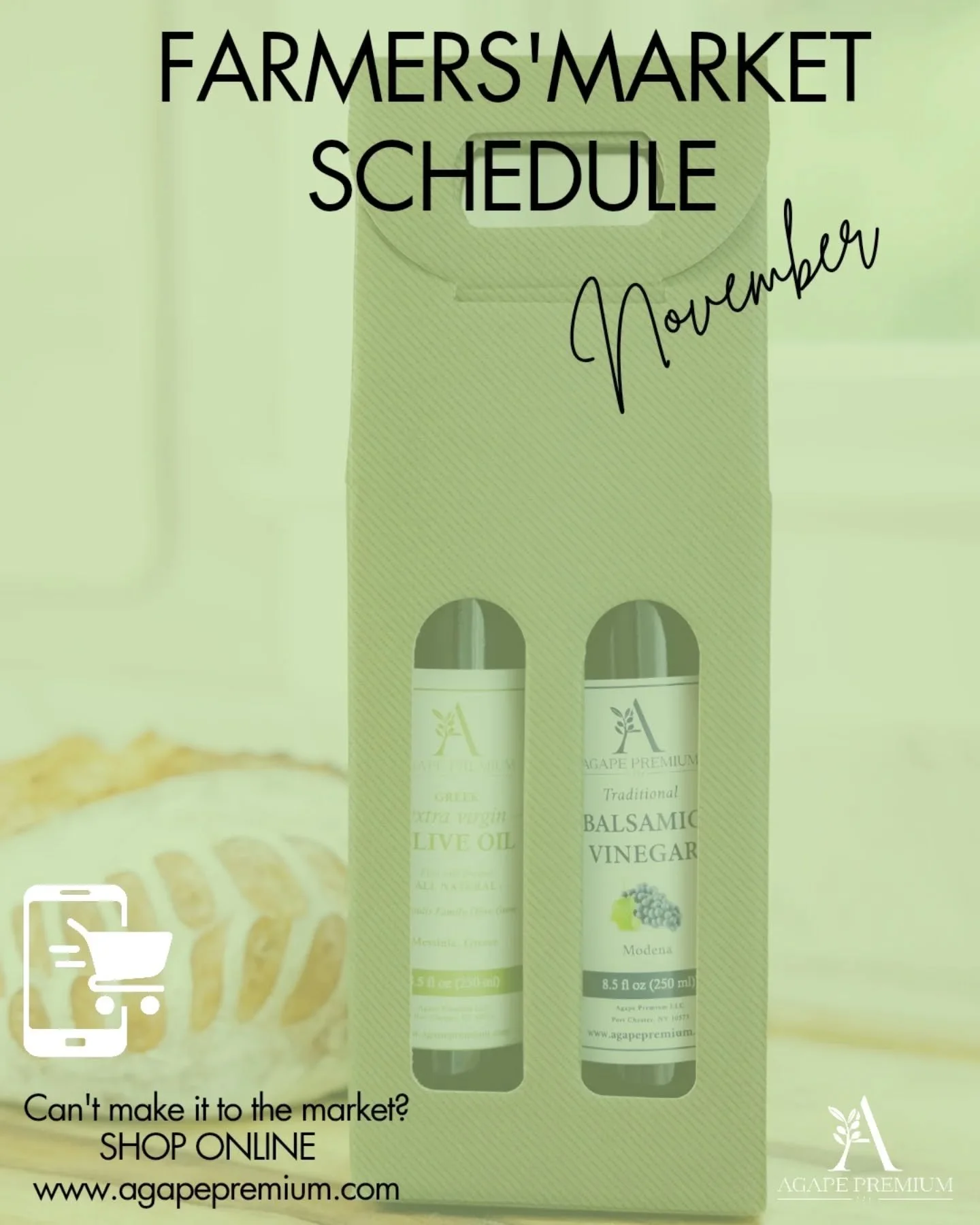 Hello November 🍂🍂🍂

The markets aren&rsquo;t slowing down  and neither are we! 💚
November brings crisp air, cozy meals, and that perfect drizzle of fresh Greek extra virgin olive oil over everything.

Come see us at your favorite farmers&rsquo; m