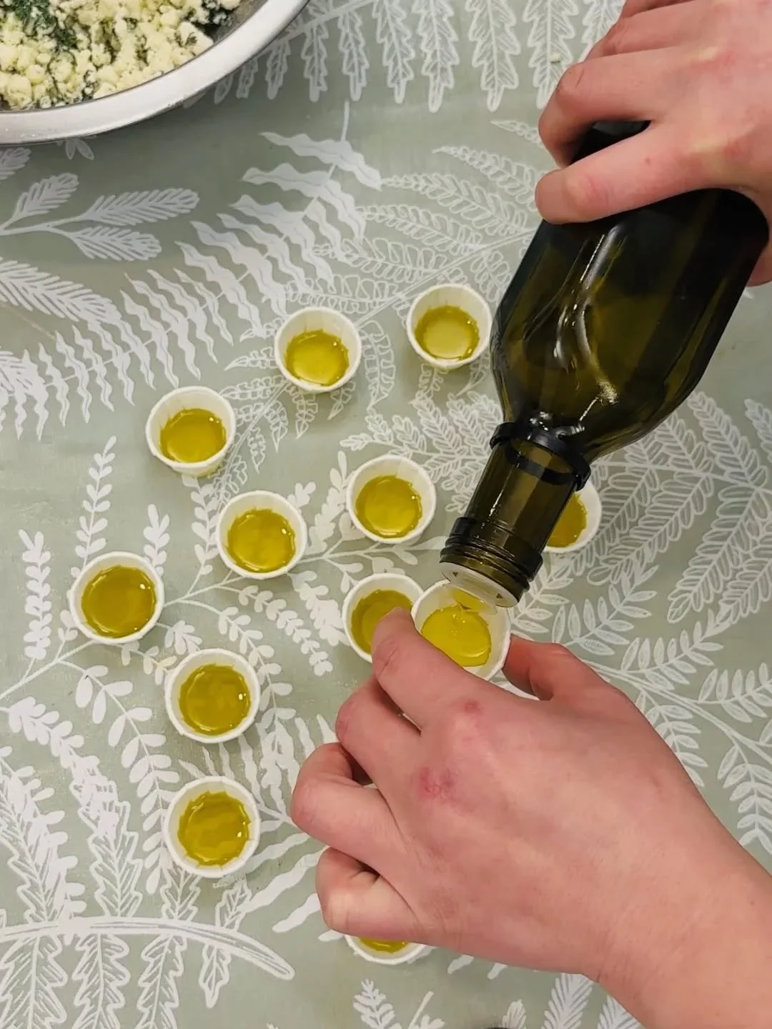 Extra virgin olive oil isn&rsquo;t just for drizzling ... it&rsquo;s an everyday, do-everything oil! 

Cook with it &ndash; saut&eacute;, roast, pan-cook
Bake with it &ndash; cakes, muffins, cookies (yes, really!)
Dress with it &ndash; salads, grains