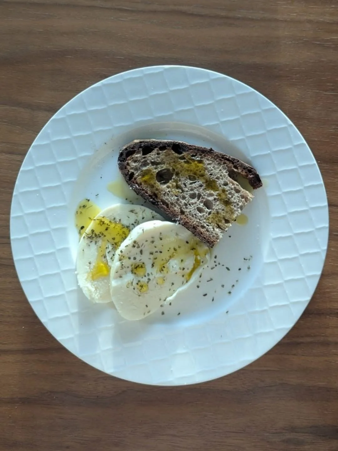 Locally baked bread @limprimerie from the farmers market, fresh mozzarella, a generous drizzle of our extra virgin olive oil, and a sprinkle of wild Greek oregano.

That&rsquo;s it. No recipe. Just real food, incredible flavor, and nourishment that a