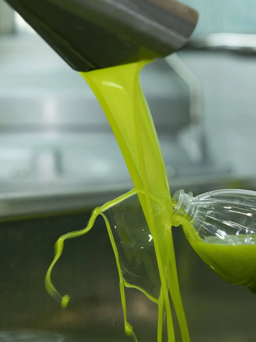 Liquid gold, straight from the source 🇬🇷🫒

Extra virgin olive oil is a fresh fruit juice and freshness is EVERYTHING. 

What you&rsquo;re seeing here is olive oil at its peak: just pressed, full of aroma, flavor, and nutrients.

We&rsquo;re bringi