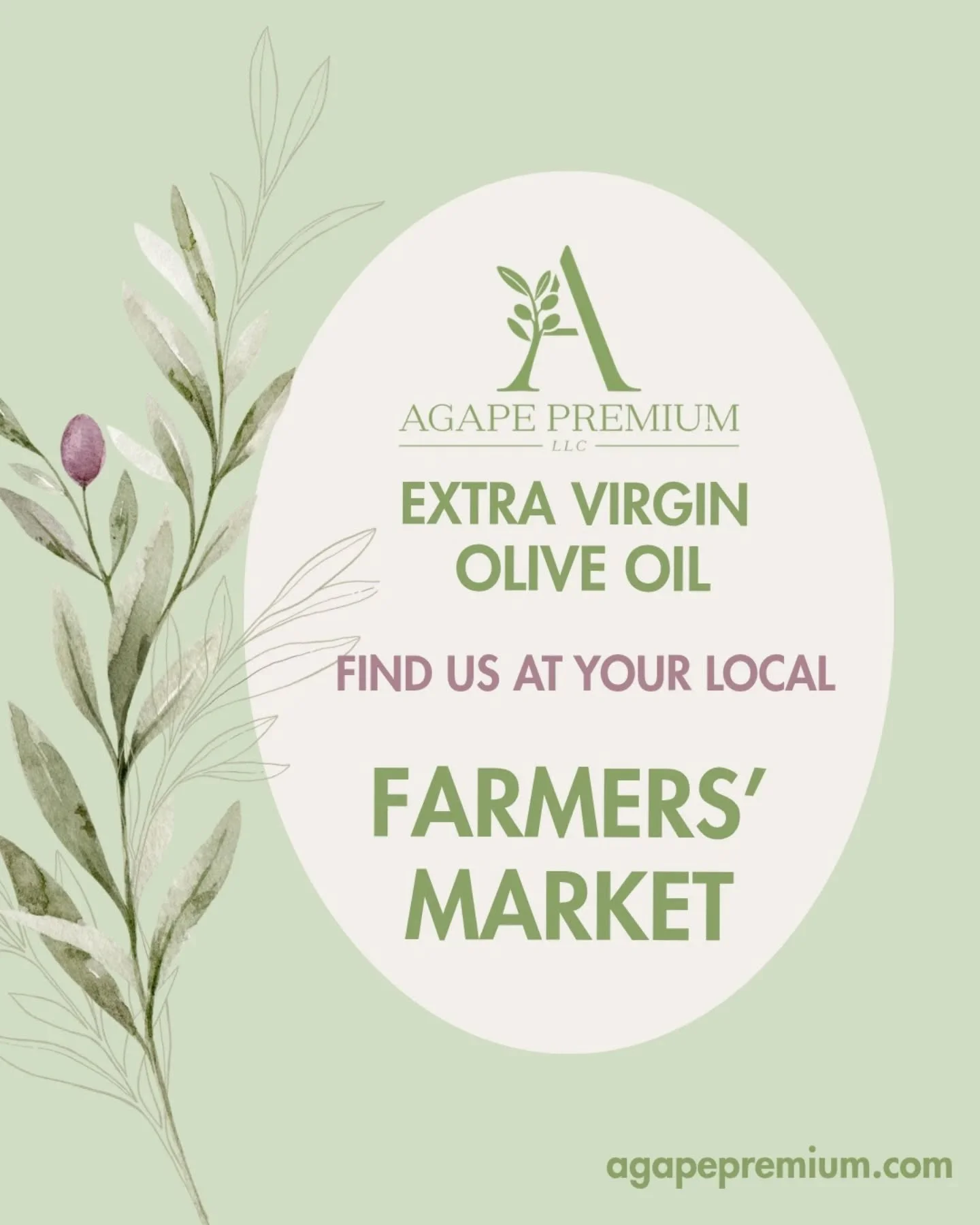 🫒🇬🇷 Agape Extra Virgin Olive Oil at your local #farmersmarket 🫒🇬🇷 Summer 2026

Our extra virgin olive oil travels from our groves in Greece to your table, and all across our local farmers&rsquo; markets.
.
This summer, these are the farmers' ma