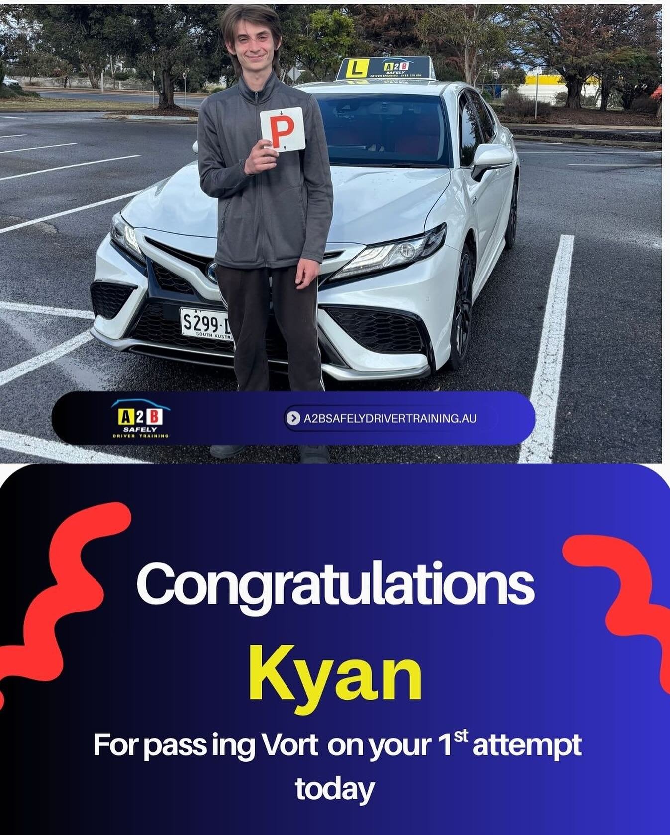 What an incredible feeling hearing the examiner say &ldquo;Congratulations, you passed&rdquo; today! Kyan, you're a rockstar! Your hard work and resilience paid off, and it was amazing to witness. Thanks for letting me be part of your journey to beco