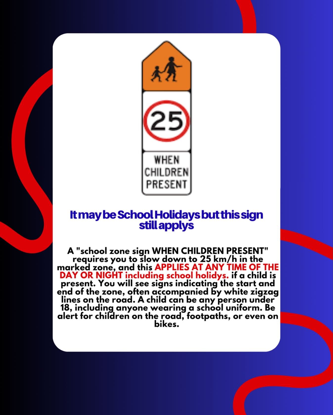 &ldquo;Please keep are children safe on the roads during the school holidays&rdquo;
A2B Safely driver training
Call Jacqe on 0450159994
#drivinglessons #femaledrivinginstructor #learntodrive