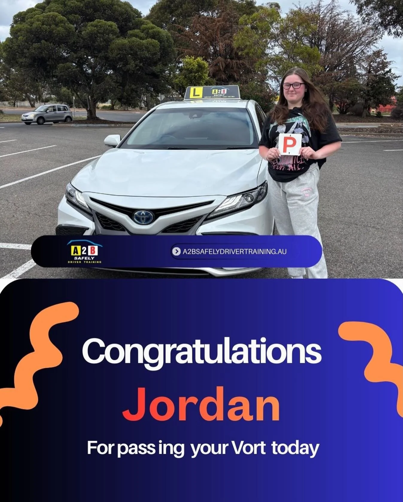 Last Vort for 2025 and I'm thrilled to say it was a pass! 
Congratulations Jordan 🙌! Your dedication was truly inspiring. Thanks for the laughter and memories. You've been an absolute delight to teach. Stay safe and take care. All the best for 2026 