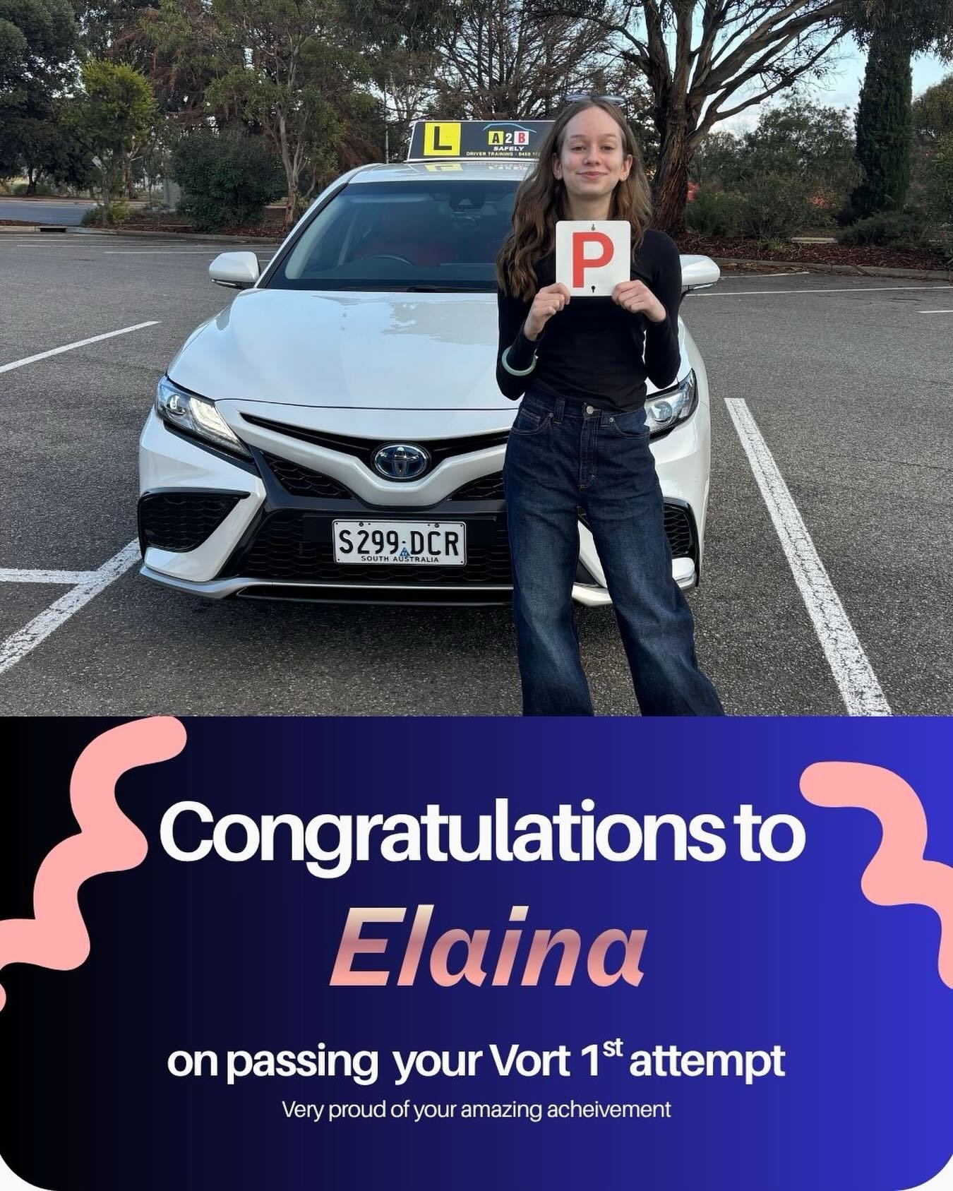 I could not be prouder of you Elaina. You turned up to your Vort today with a calmness and determination to pass and that&rsquo;s exactly what you achieved. 
Thank you Chris and Michelle for your continued support to ensure that Elaina would have all