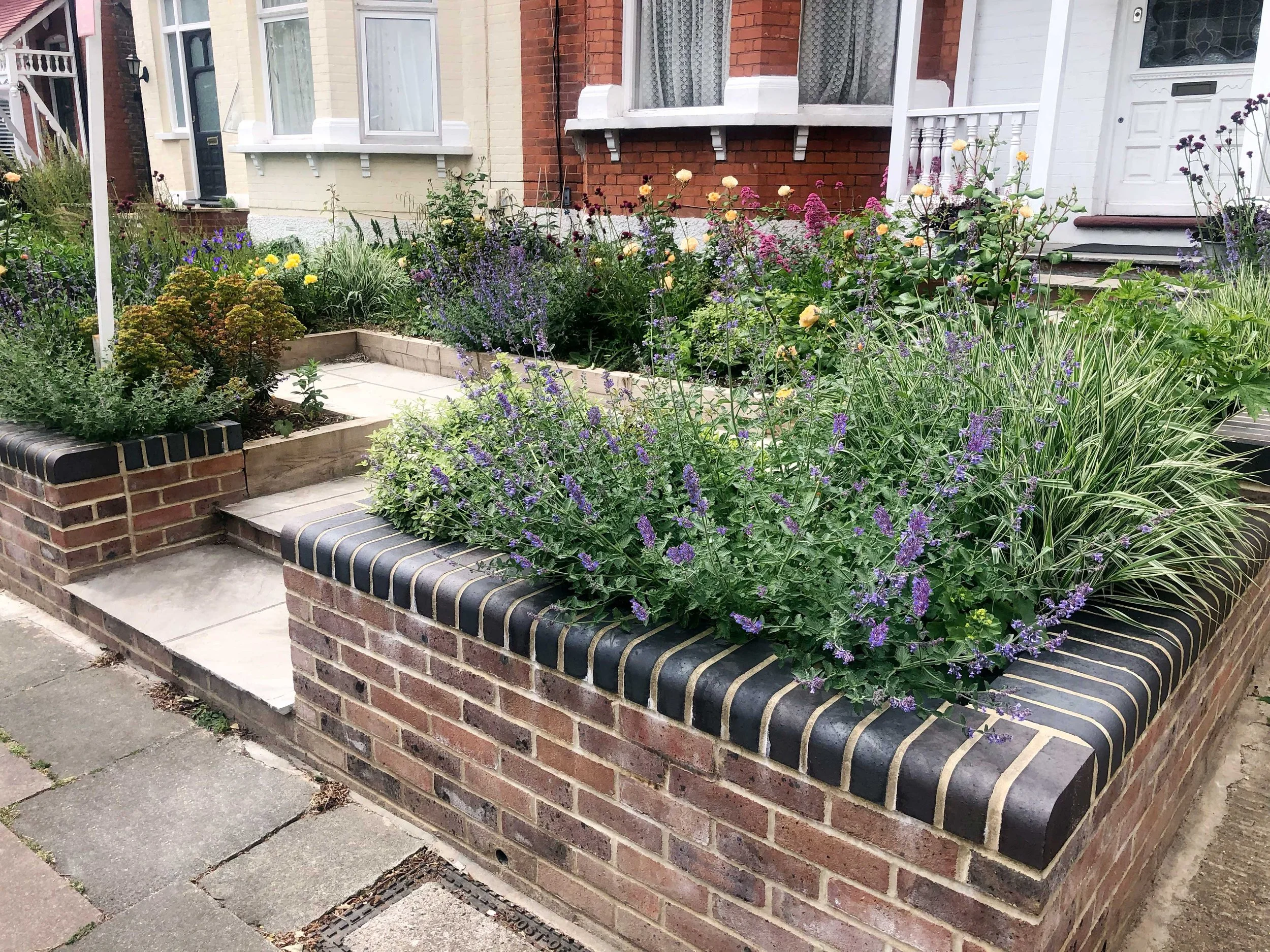 Planting scheme receives lots of positive comments from neighbours passers by