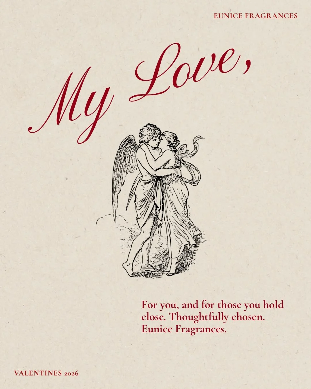 My Love,
Love the way you want. &hearts;️

Starting tomorrow, enjoy 20% off, a complimentary 1ml gift, and free shipping this Valentine&rsquo;s season. 💌

#valentinesday #love #galentines #selflove #valentinesgiftideas