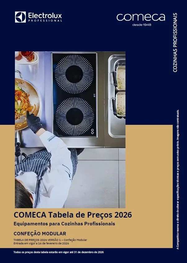 Equipamentos para cozinha profissionais Confeção Modular