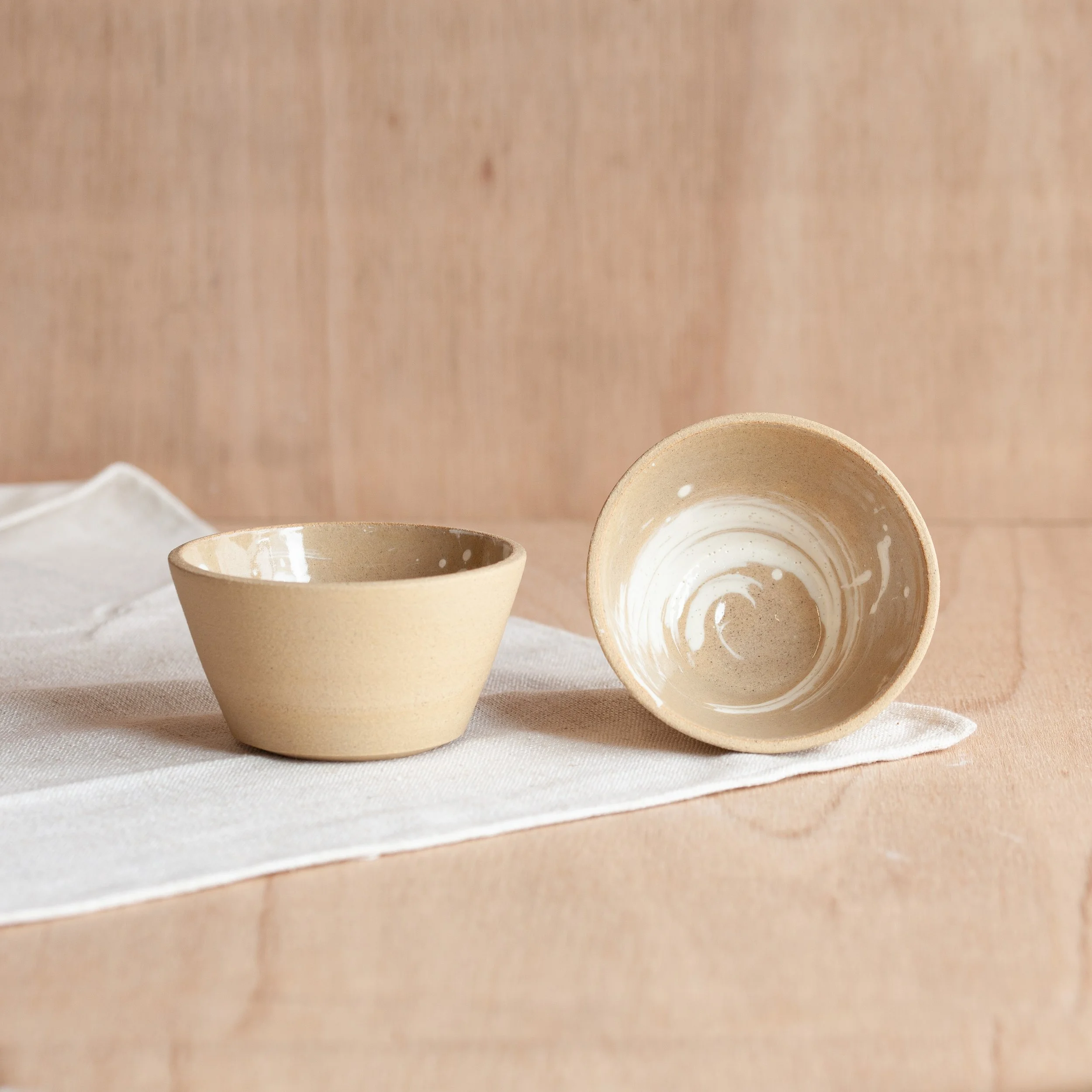Hakeme Dip/Snack Bowl - Natural