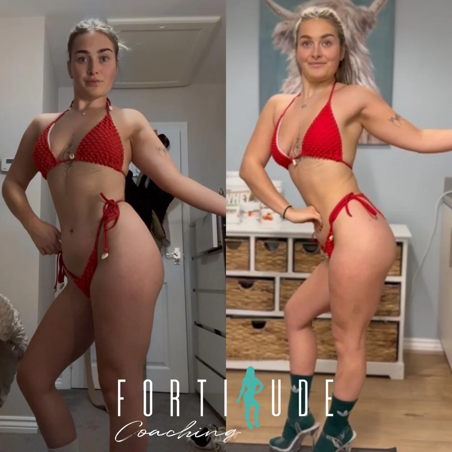 @chloe.greenfield progress so far in a short space of time 🙌🏻

Mini cut complete ready and reversing into Christmas and a growth phase before we start prep later next year 

Chloe has been working very hard learning to pose, improving her form when