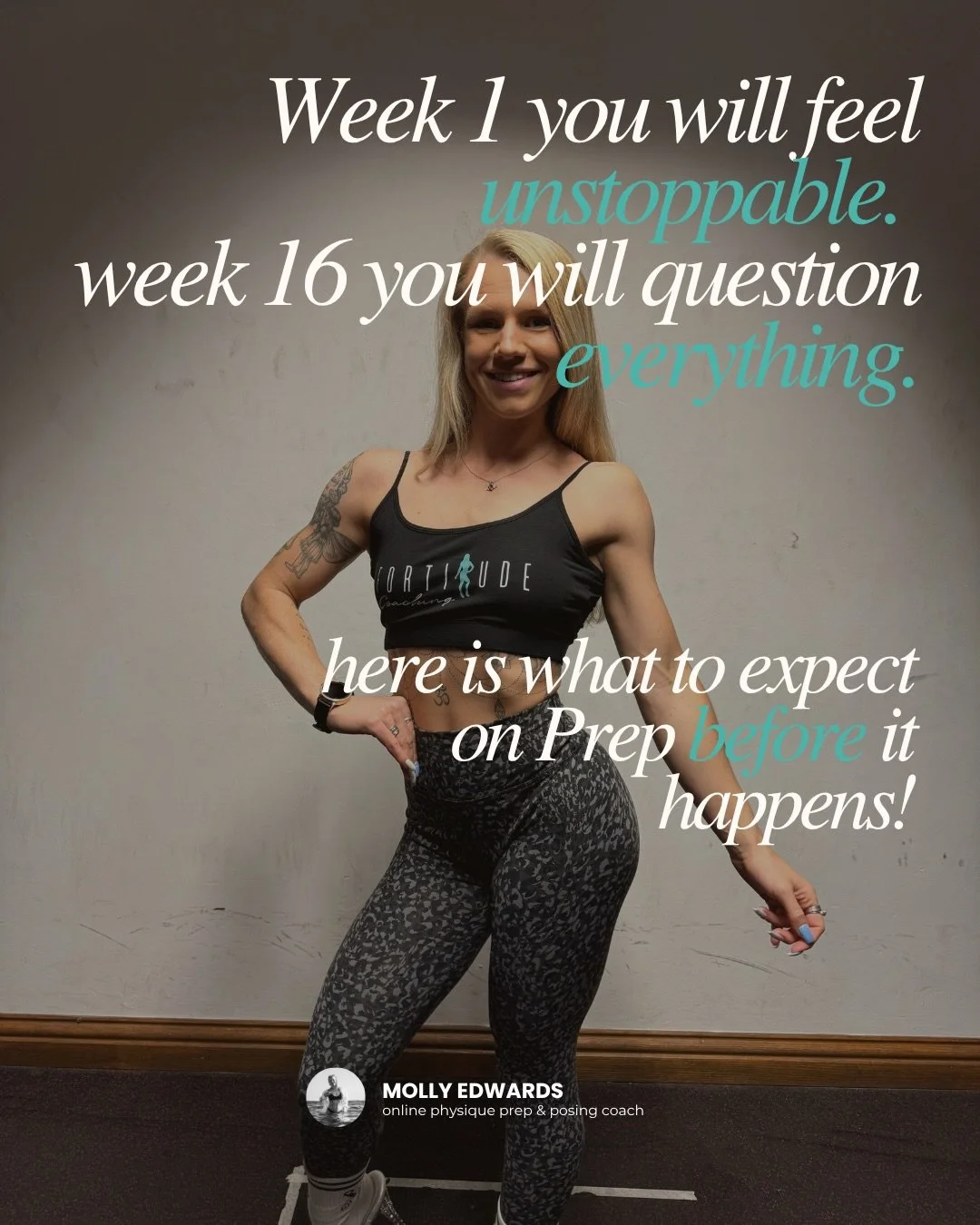 20 weeks of prep is a long time. and every single week feels different.

the first few weeks feel easy. by the middle you are questioning everything. by the end you are running on empty but somehow still showing up excited.

this carousel breaks down
