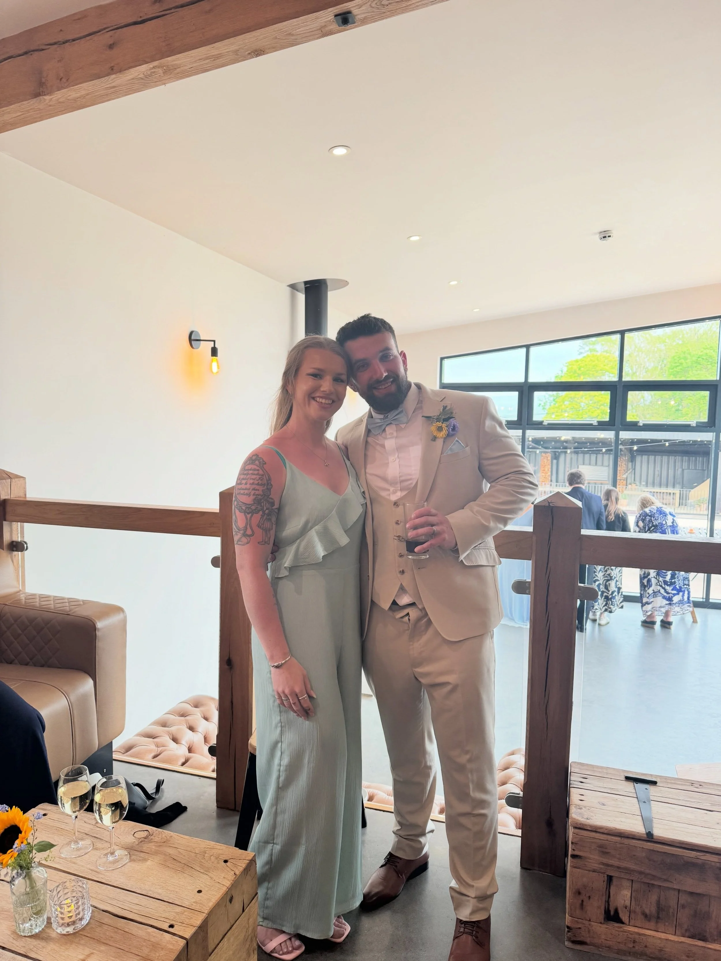 Such a beautiful day 🥹

@jymstrengthandfitness @lauren_michelle26 wishing you a lifetime of happiness 💚