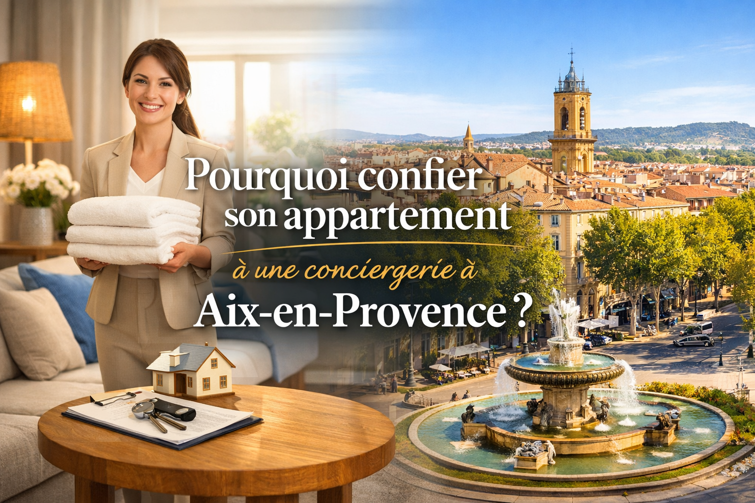 Pourquoi confier son appartement à une conciergerie à Aix-en-Provence ?